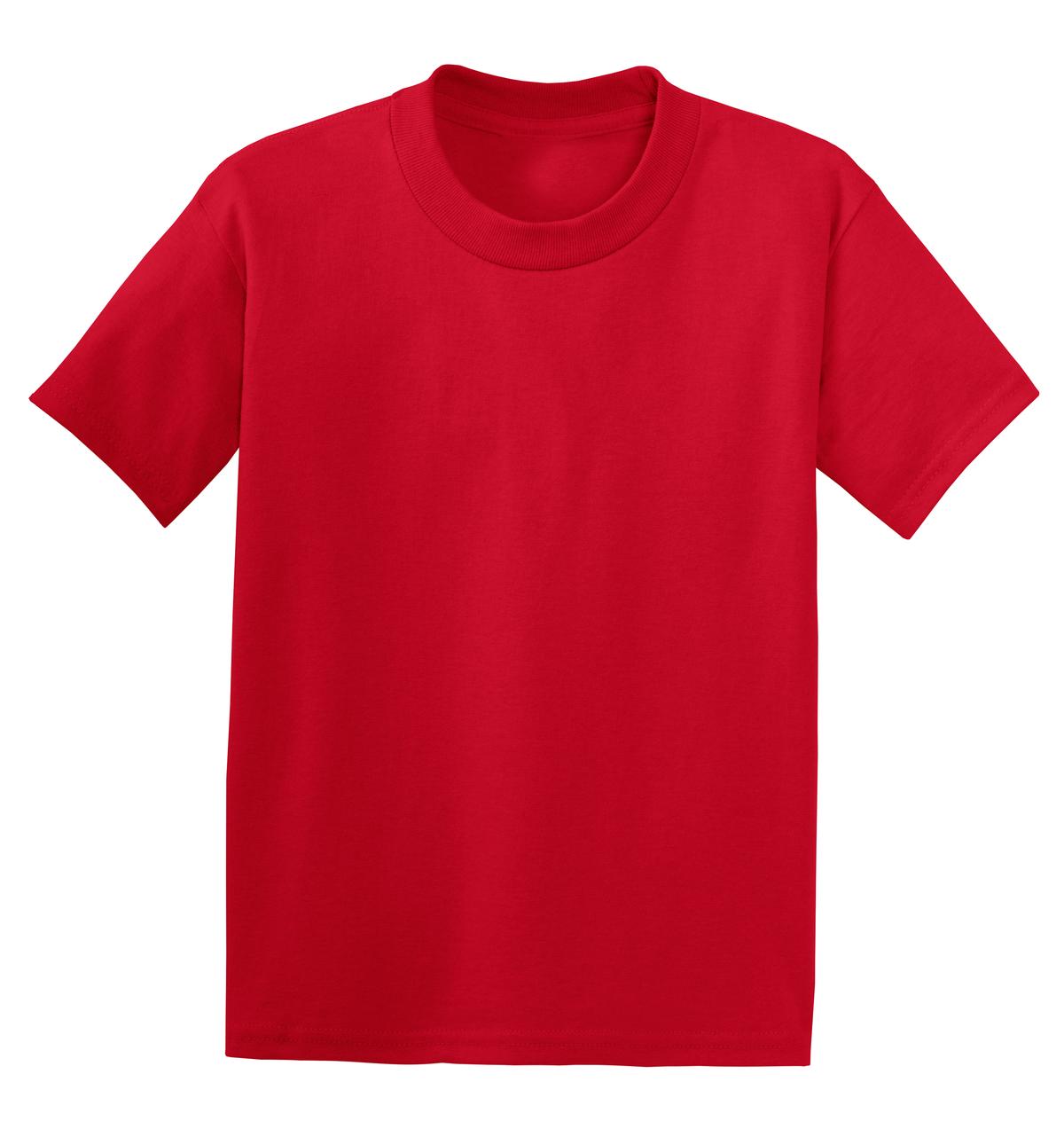 Hanes® - Youth EcoSmart® 50/50 Cotton/Poly T-Shirt. 5370