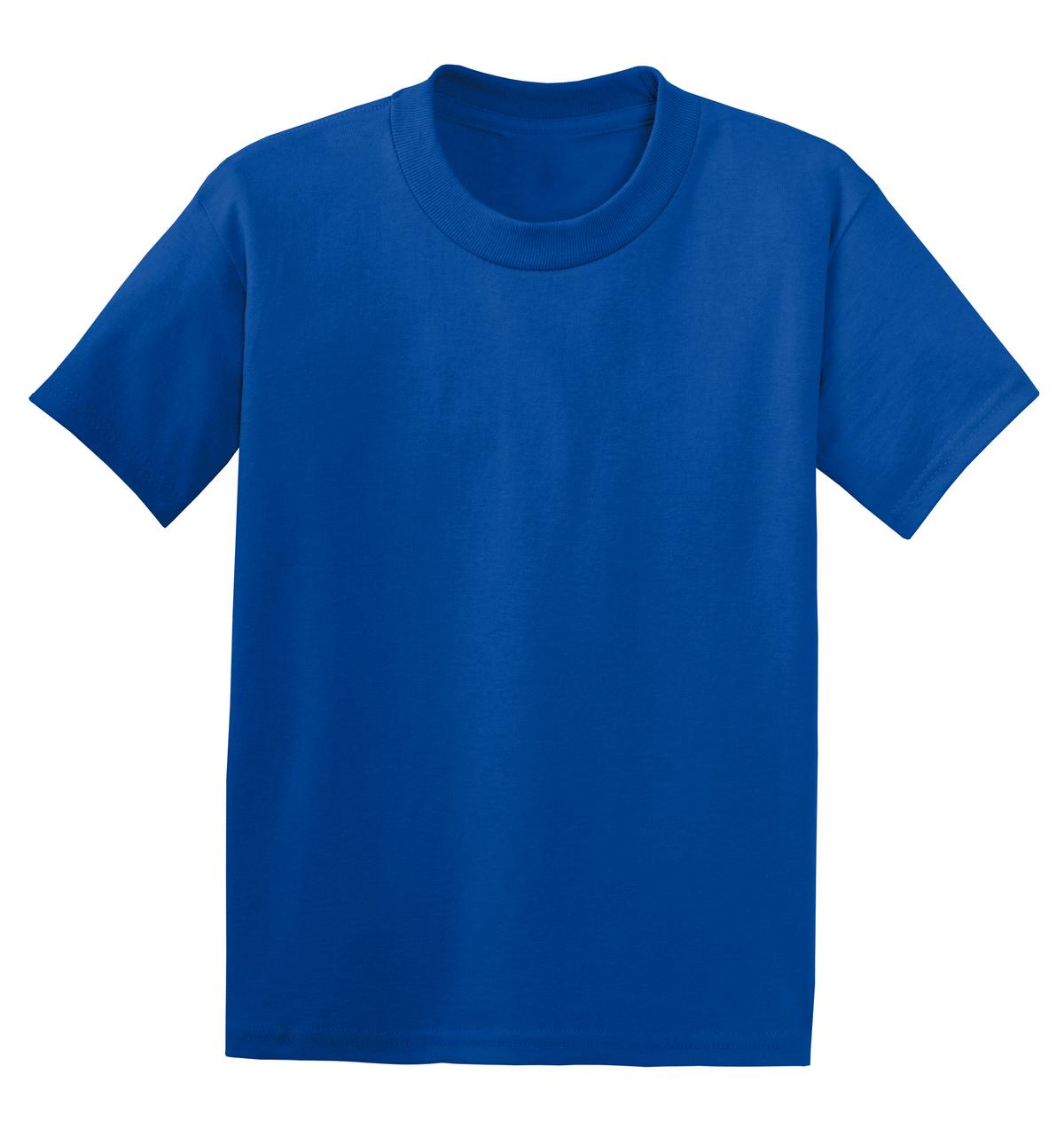 Hanes® - Youth EcoSmart® 50/50 Cotton/Poly T-Shirt. 5370