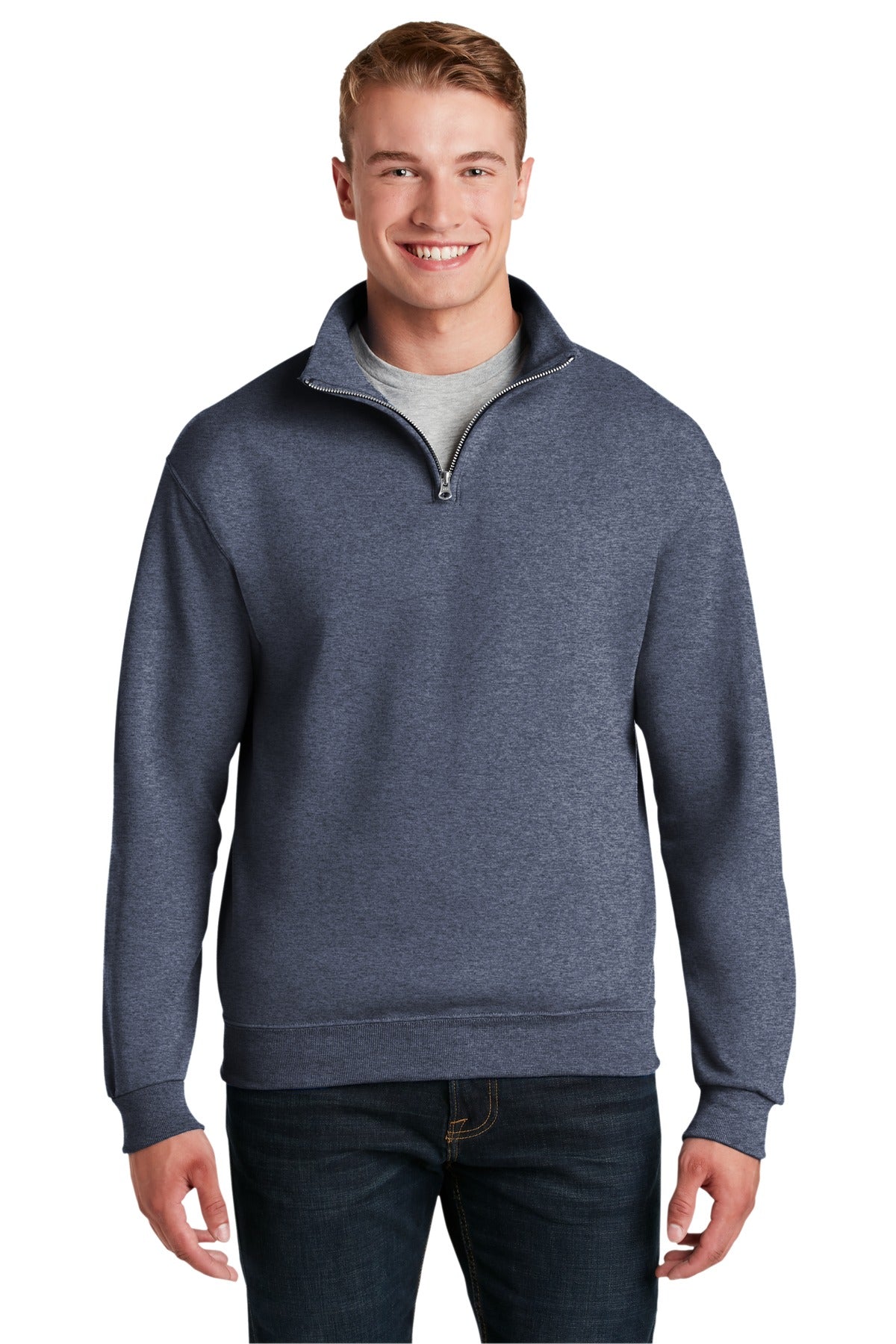 Jerzees® - NuBlend® 1/4-Zip Cadet Collar Sweatshirt. 995M