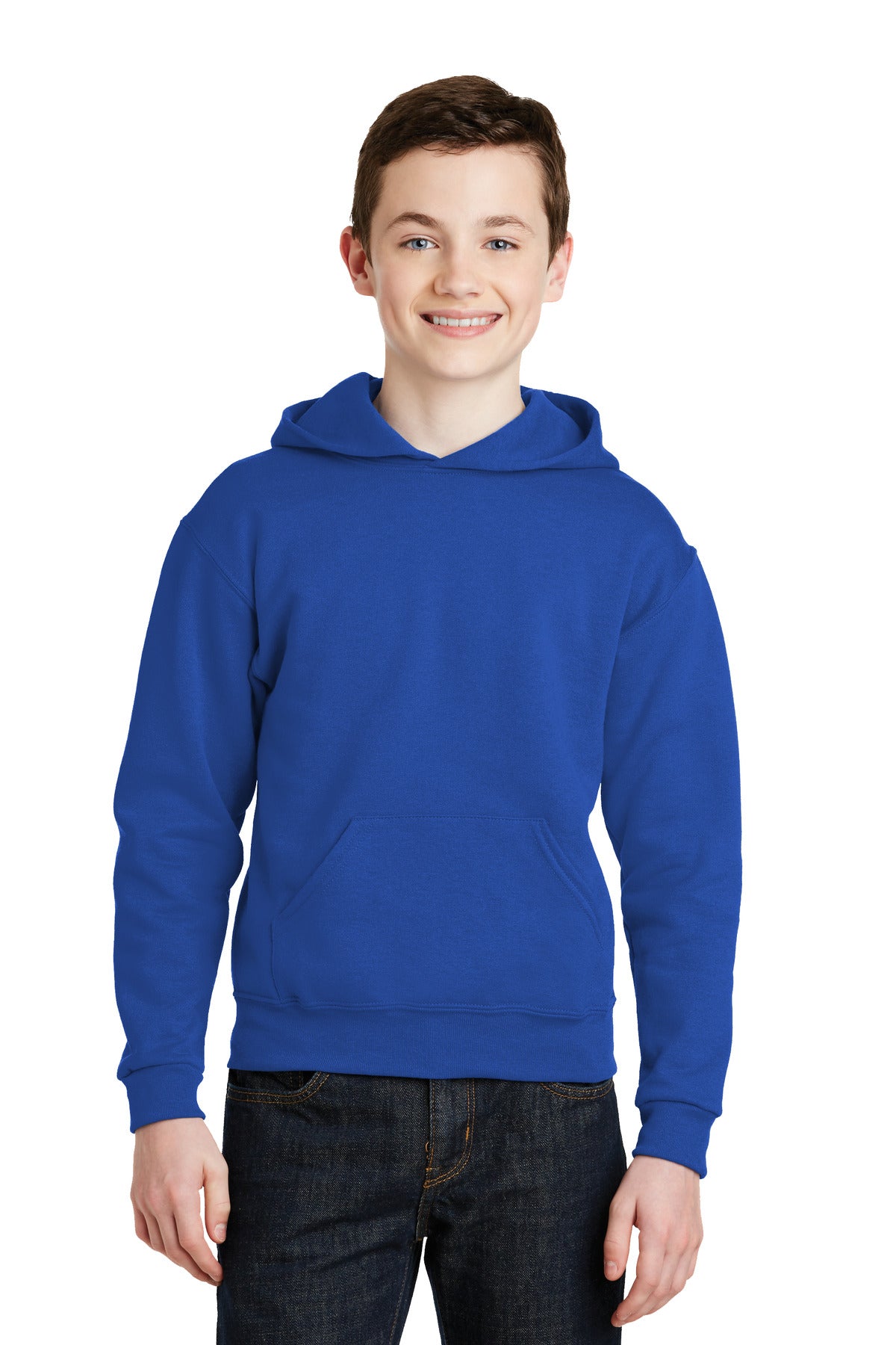 Jerzees® - Youth NuBlend® Pullover Hooded Sweatshirt. 996Y