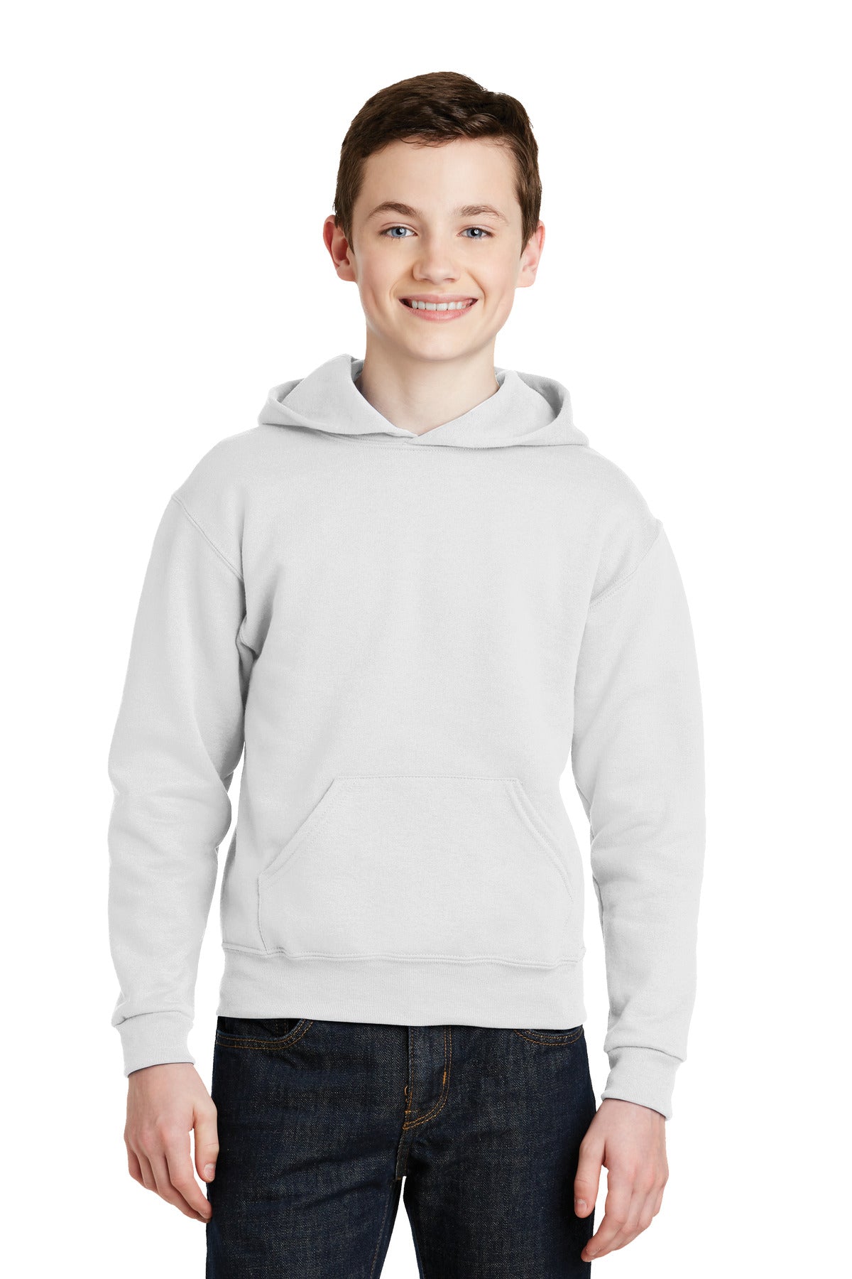 Jerzees® - Youth NuBlend® Pullover Hooded Sweatshirt. 996Y