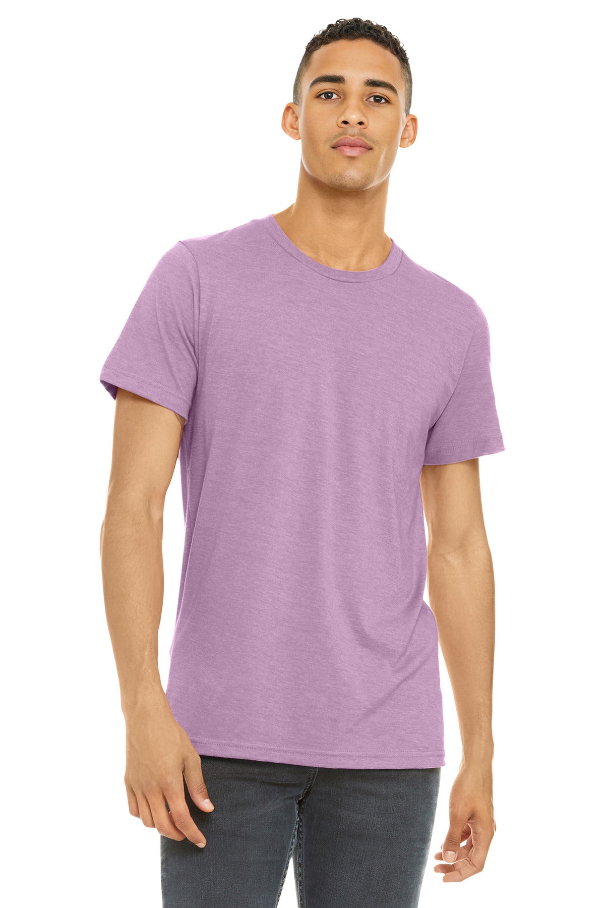 BELLA+CANVAS ® Unisex Heather CVC Short Sleeve Tee. BC3001CVC