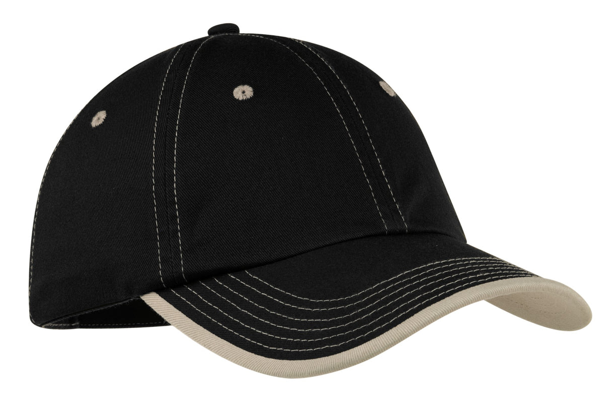Port Authority® Vintage Washed Contrast Stitch Cap. C835