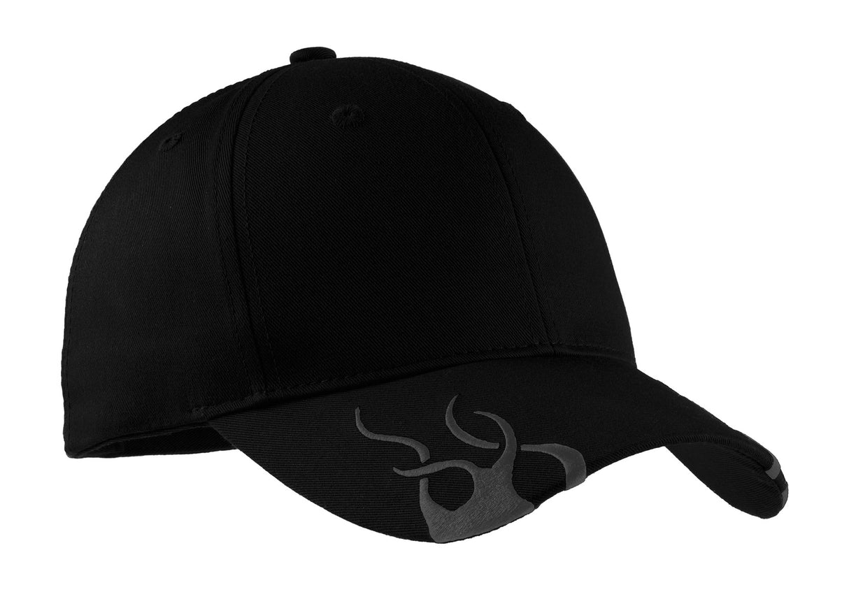 Port Authority® Racing Cap with Flames. C857