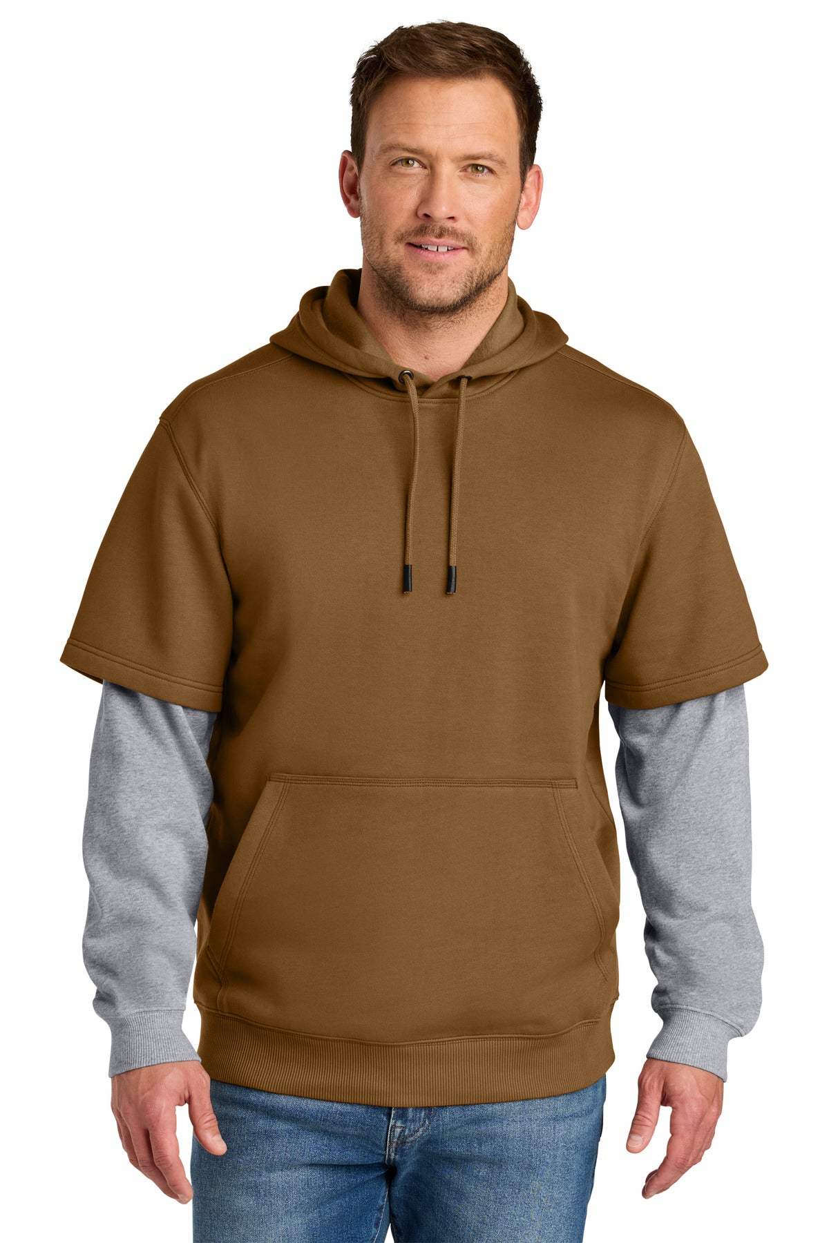 CornerStone ® Tough Fleece Layered Hoodie CSF632