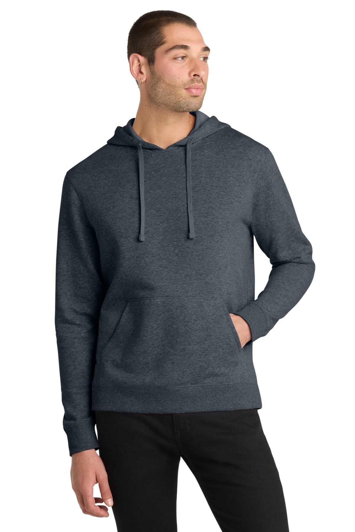 District ® Lightweight Fleece Hoodie. DM391
