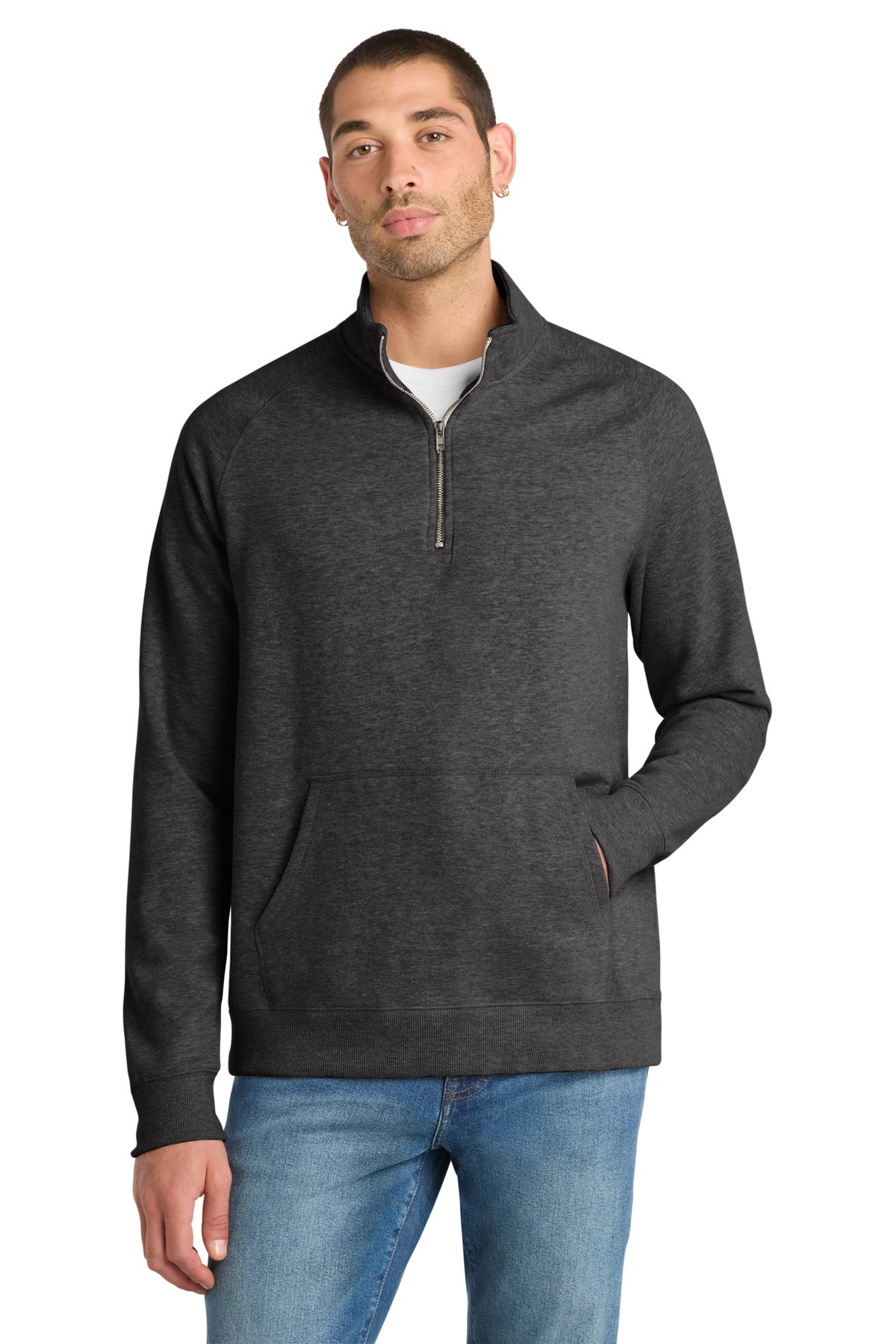 District ® Lightweight Fleece 1/4-Zip. DM392