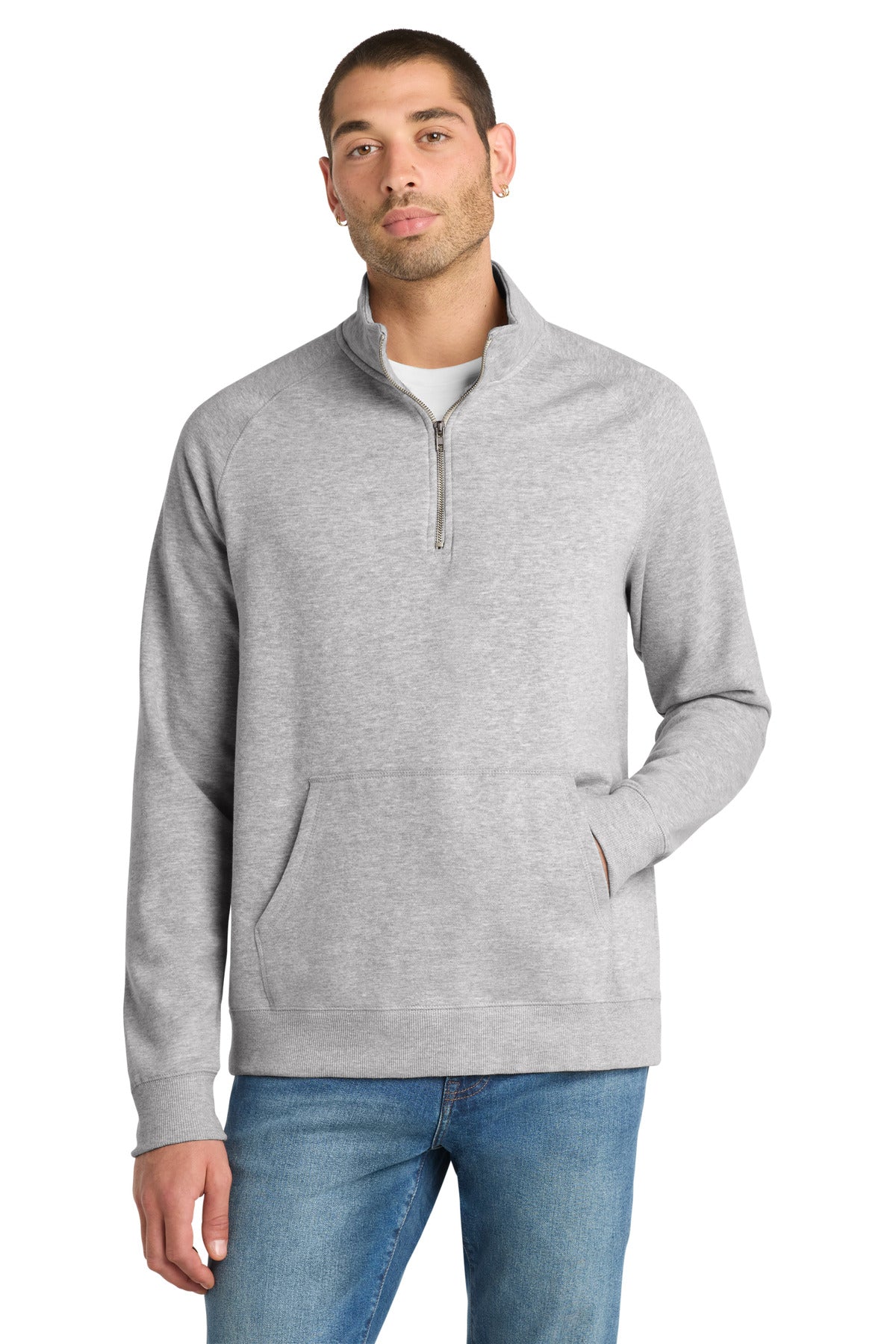 District ® Lightweight Fleece 1/4-Zip. DM392