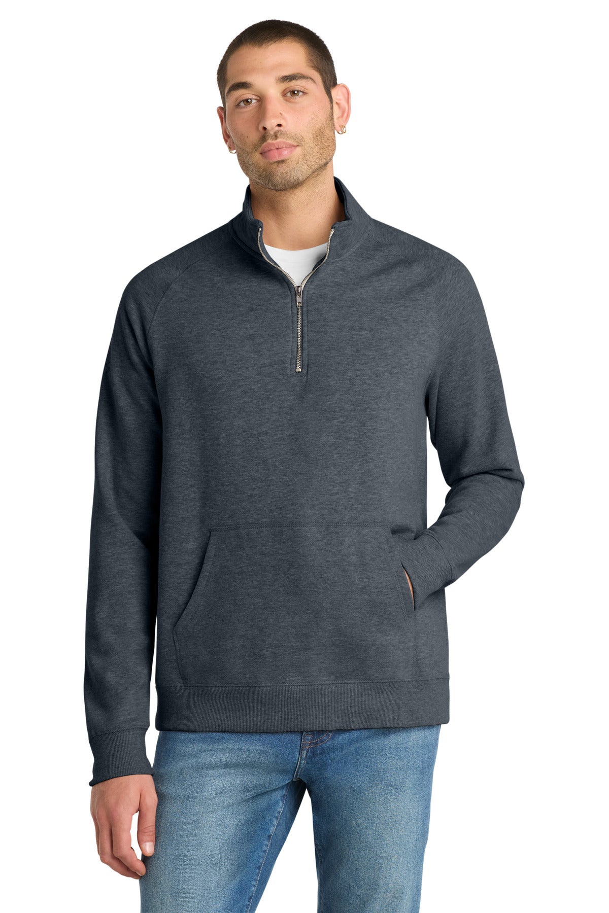 District ® Lightweight Fleece 1/4-Zip. DM392