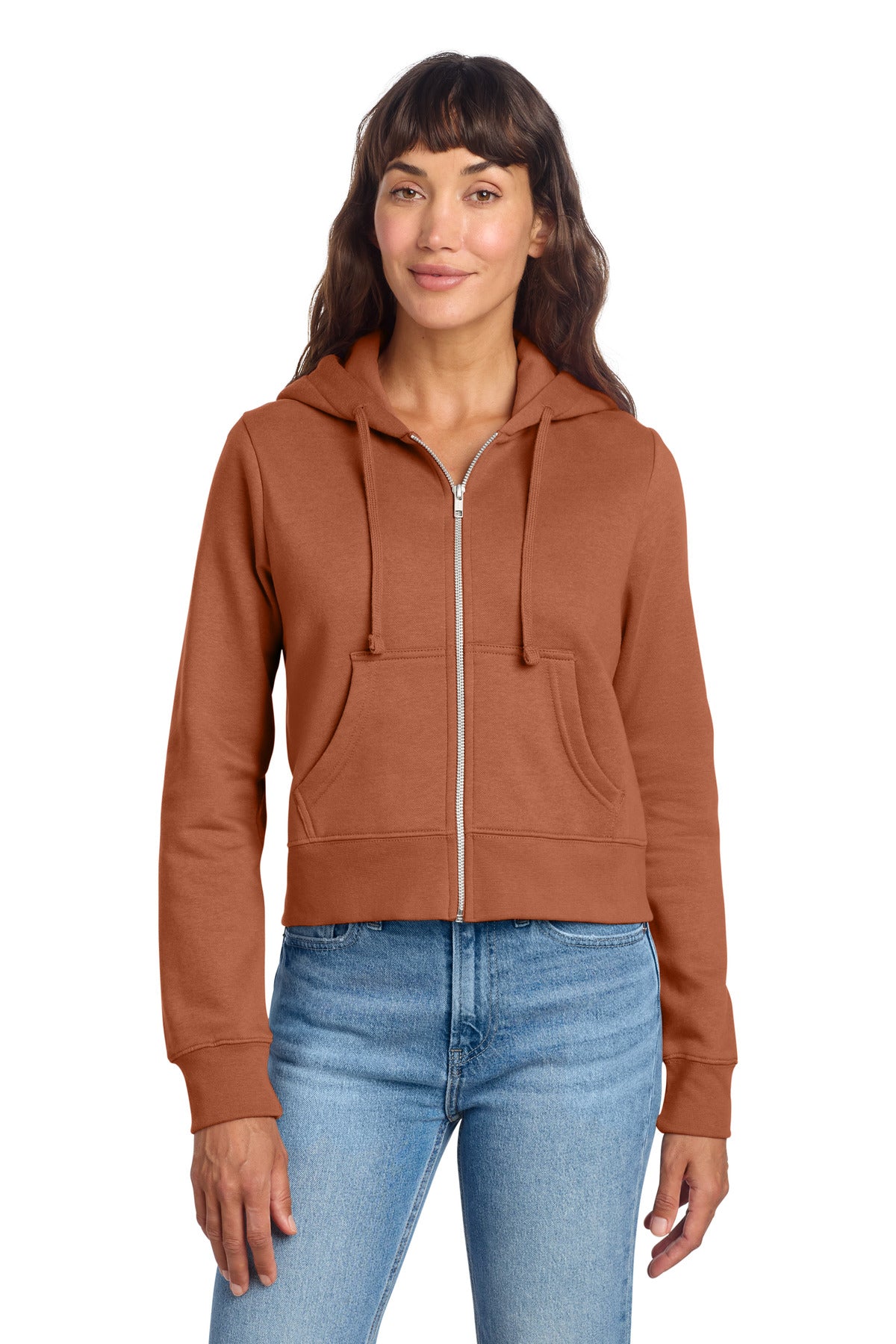 District ® Women's V.I.T. ™ Fleece Full-Zip Hoodie DT6103