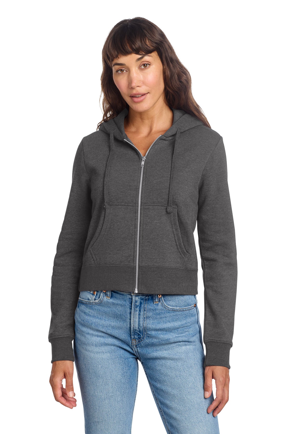 District ® Women's V.I.T. ™ Fleece Full-Zip Hoodie DT6103