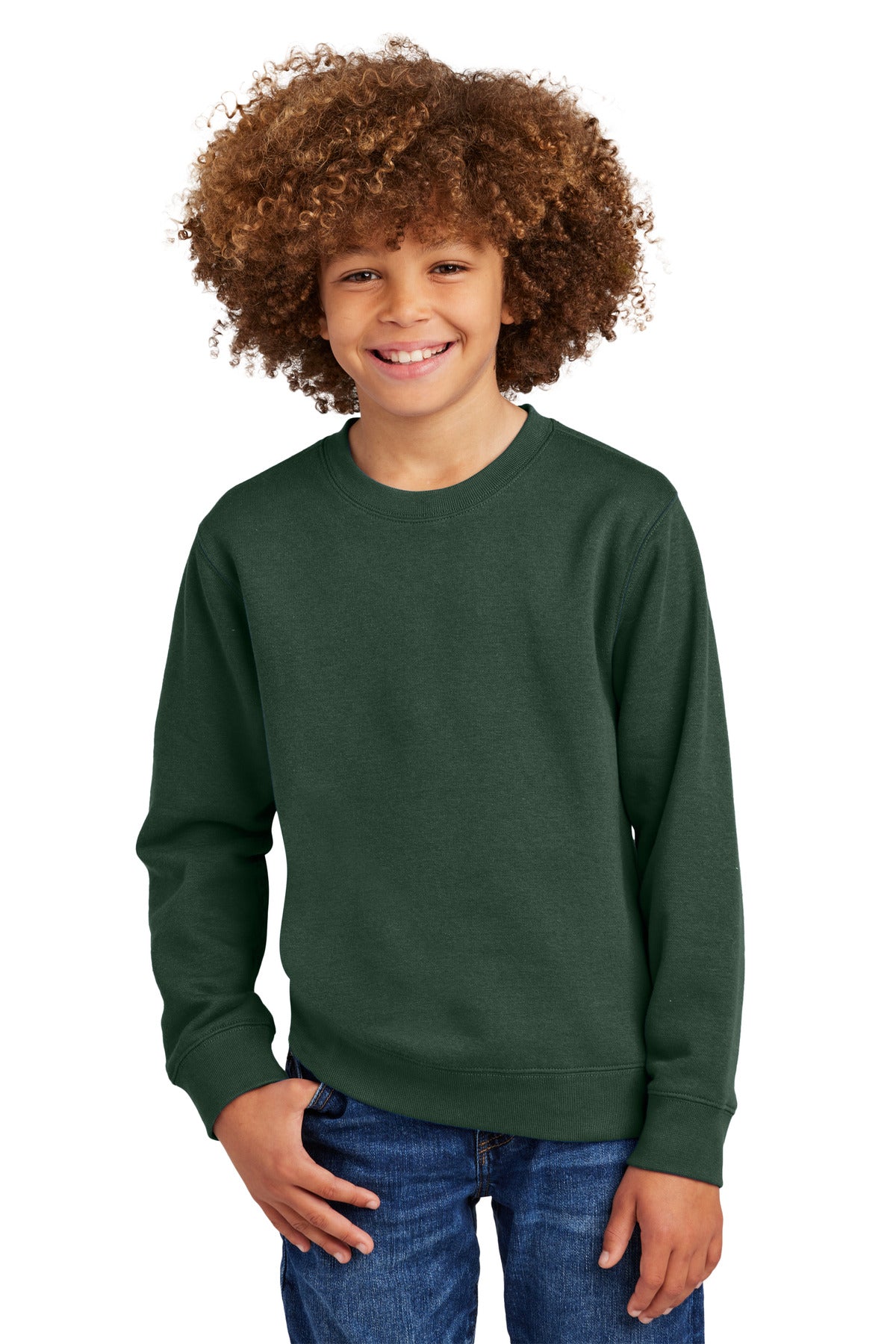 District ® Youth V.I.T. ™ Fleece Crew DT6104Y