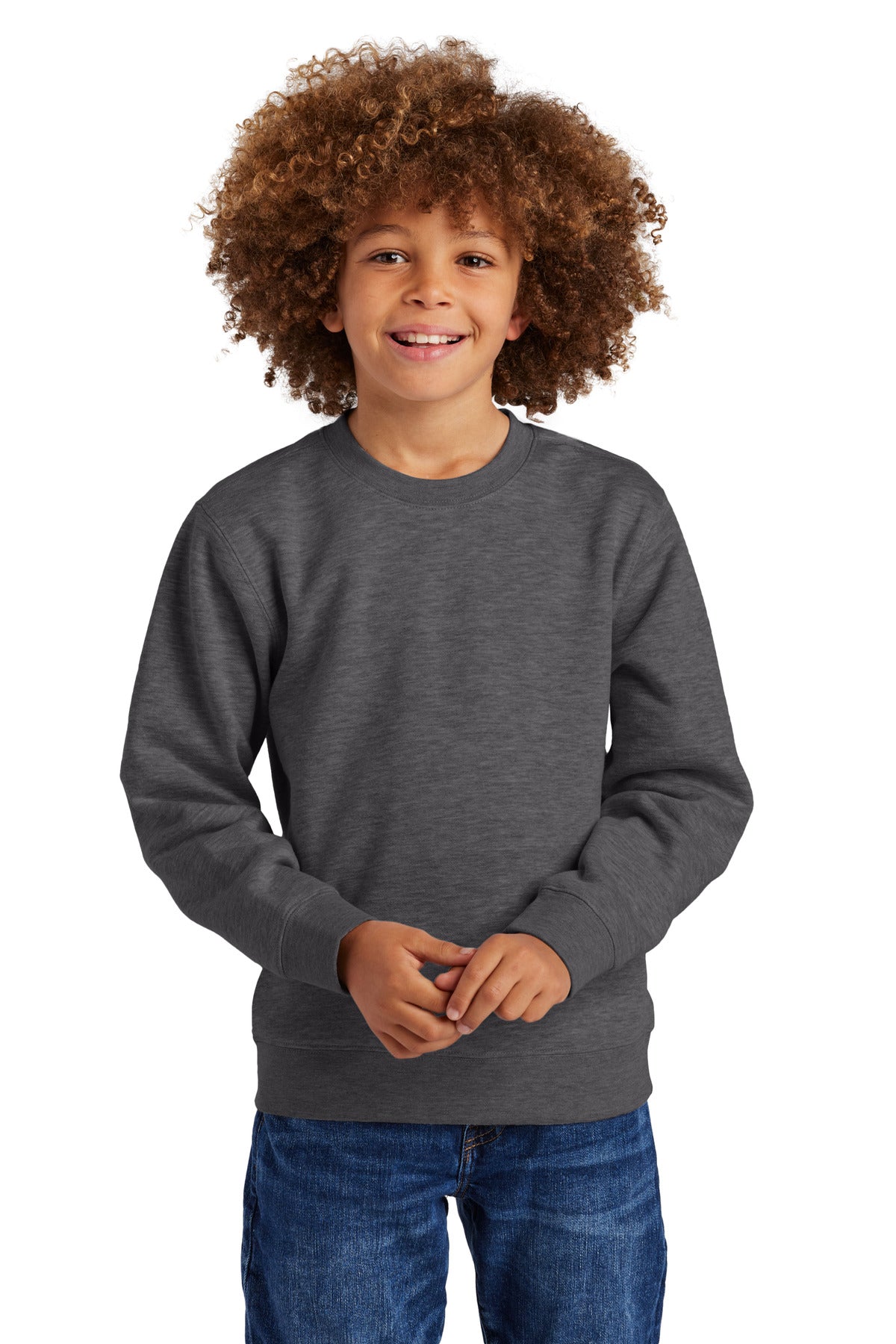 District ® Youth V.I.T. ™ Fleece Crew DT6104Y