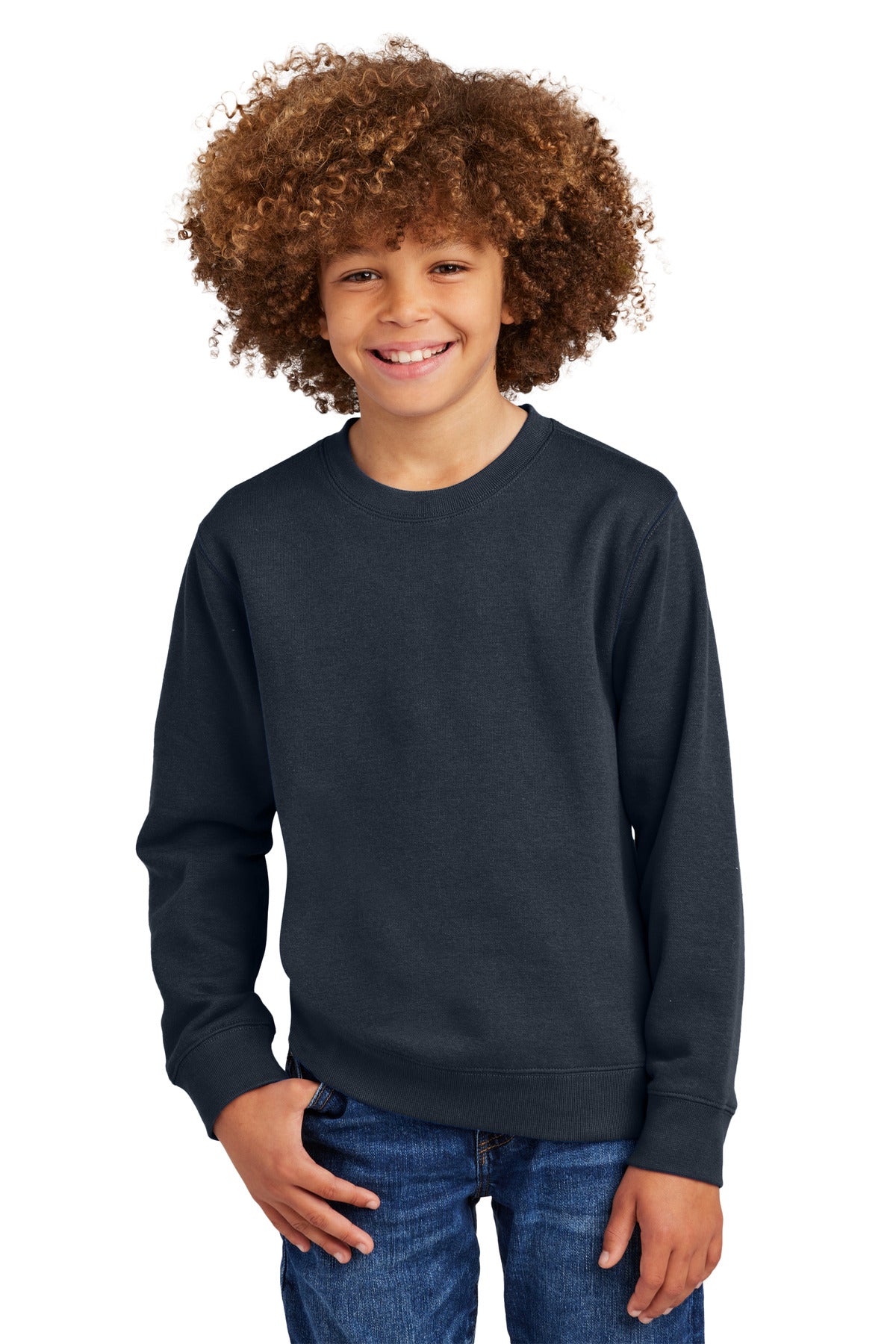 District ® Youth V.I.T. ™ Fleece Crew DT6104Y