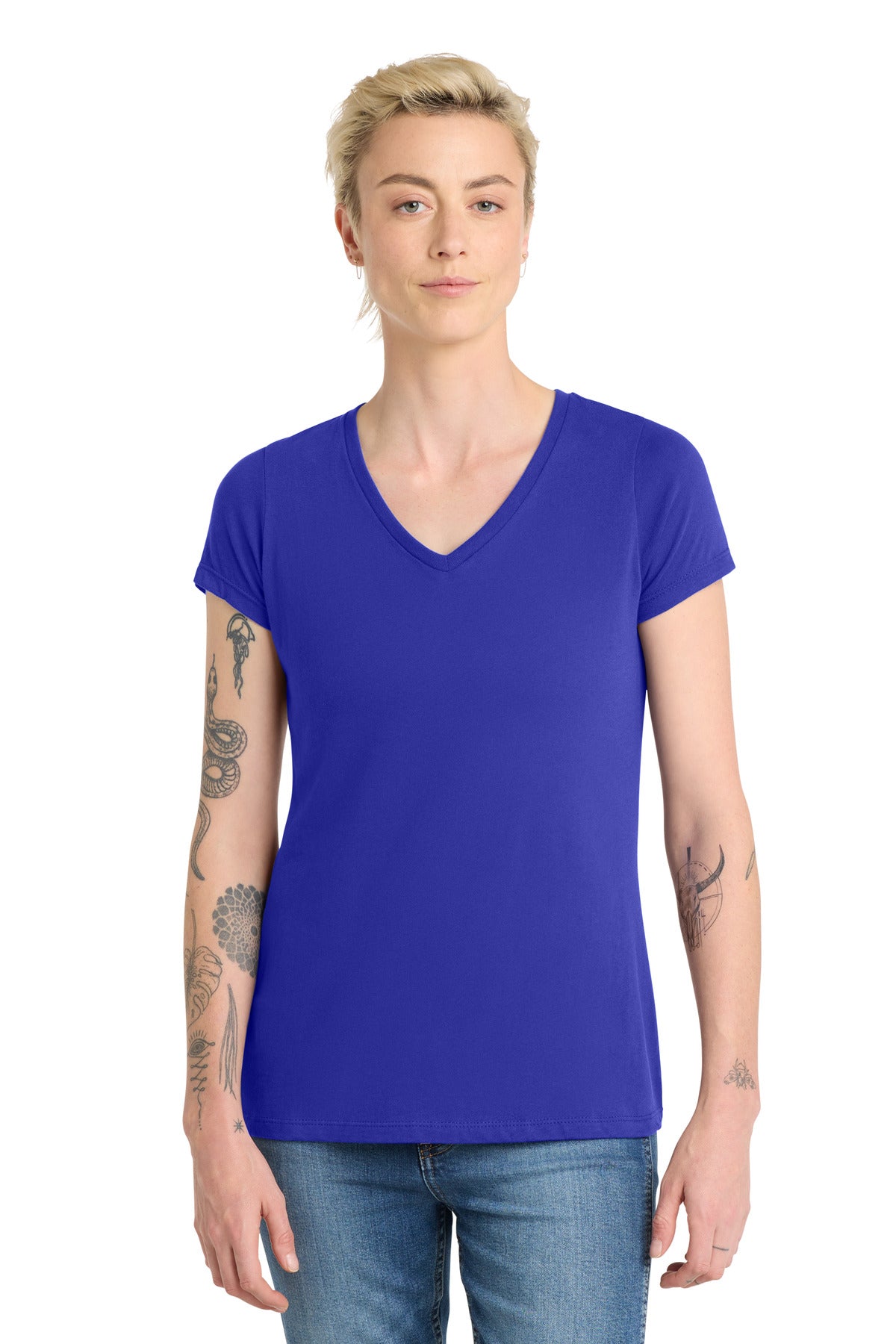 District ® Women's Very Important Tee ® V-Neck. DT6503