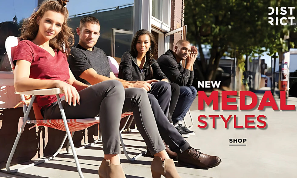 District - New Medal Styles