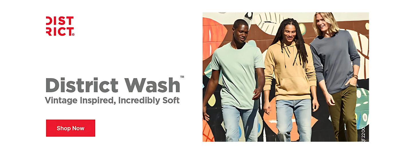 District - Wash Vintage Inspired, Incredibly Soft