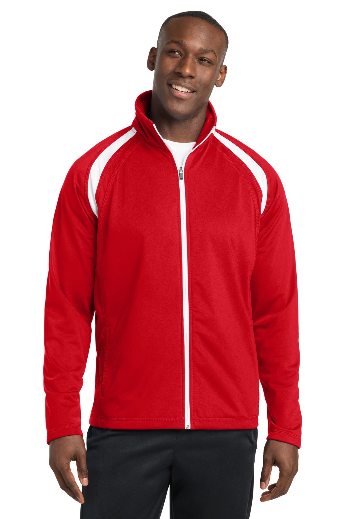 Sport-Tek ® Tricot Track Jacket. JST90