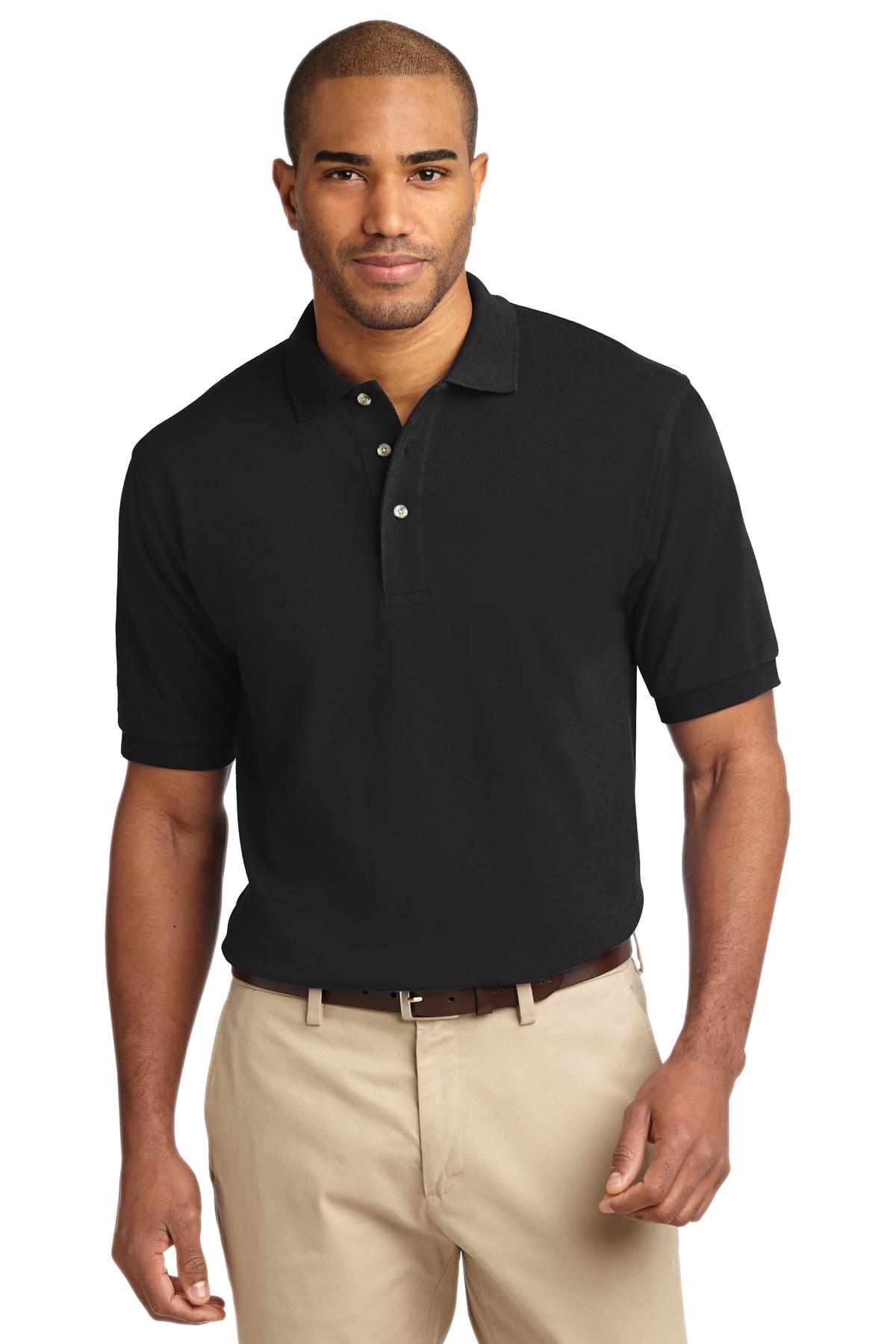 Port Authority® Heavyweight Cotton Pique Polo. K420
