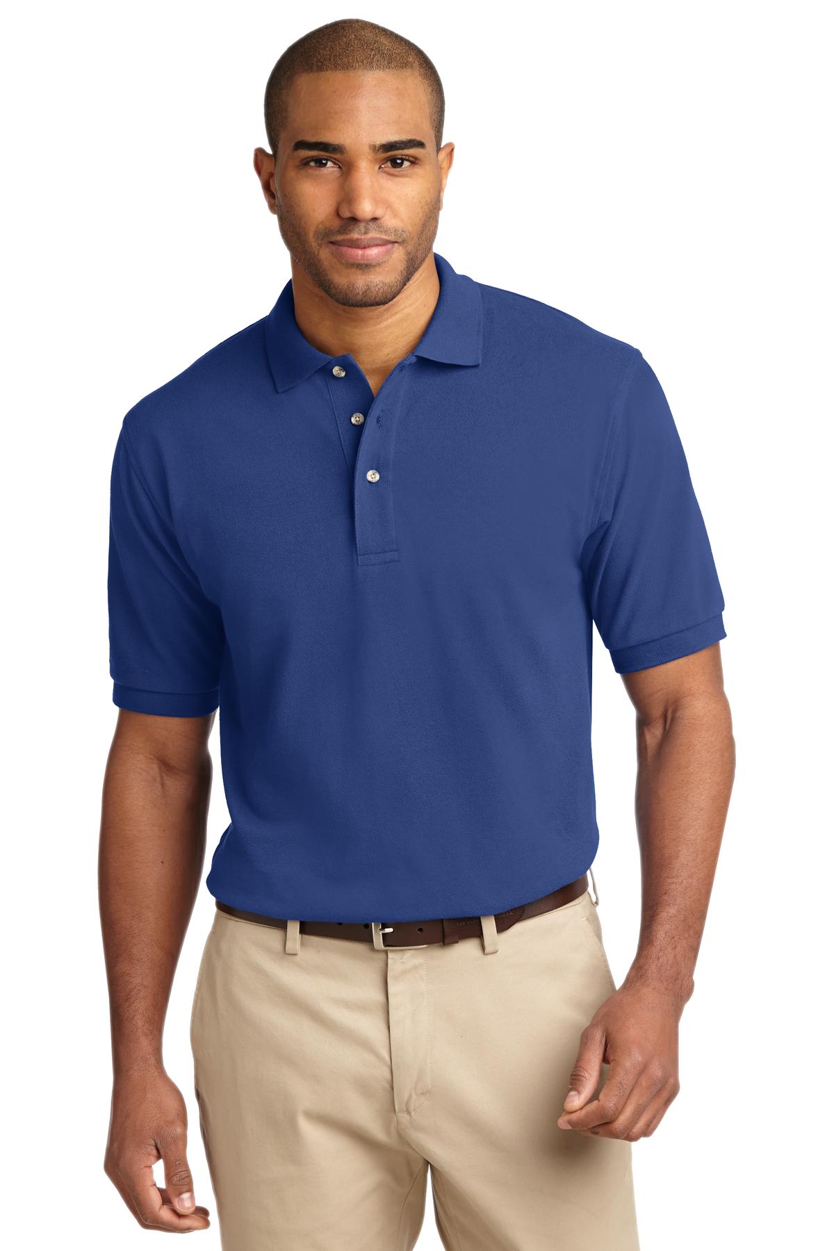 Port Authority® Heavyweight Cotton Pique Polo. K420