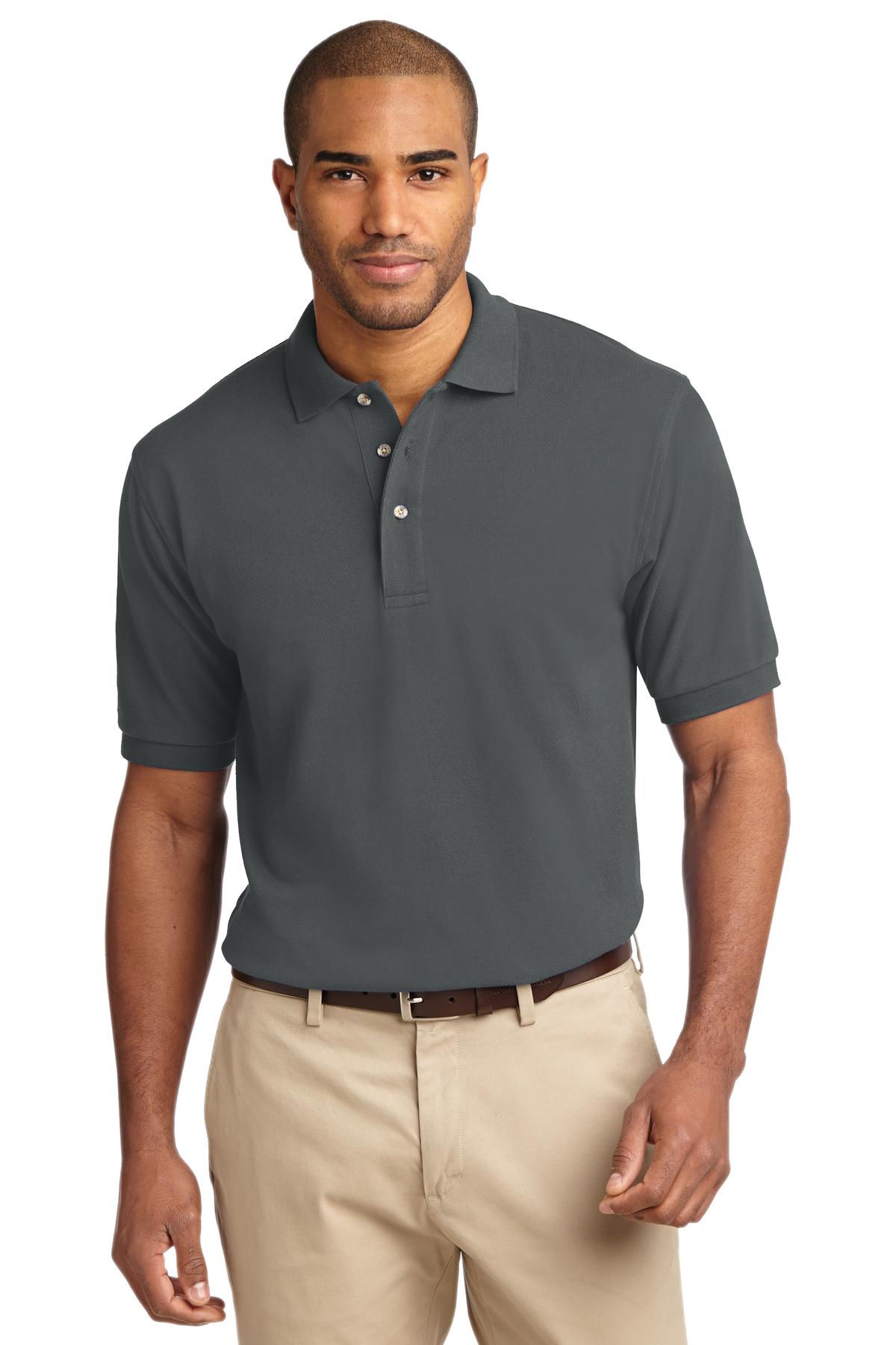 Port Authority® Heavyweight Cotton Pique Polo. K420
