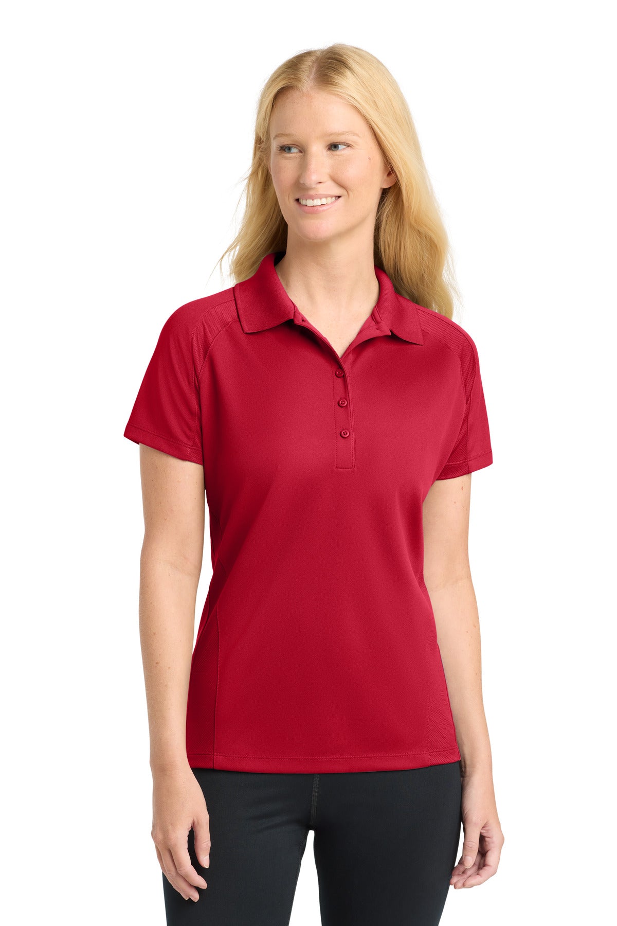 Sport-Tek ® Women's Dri-Mesh ® Pro Polo. L474