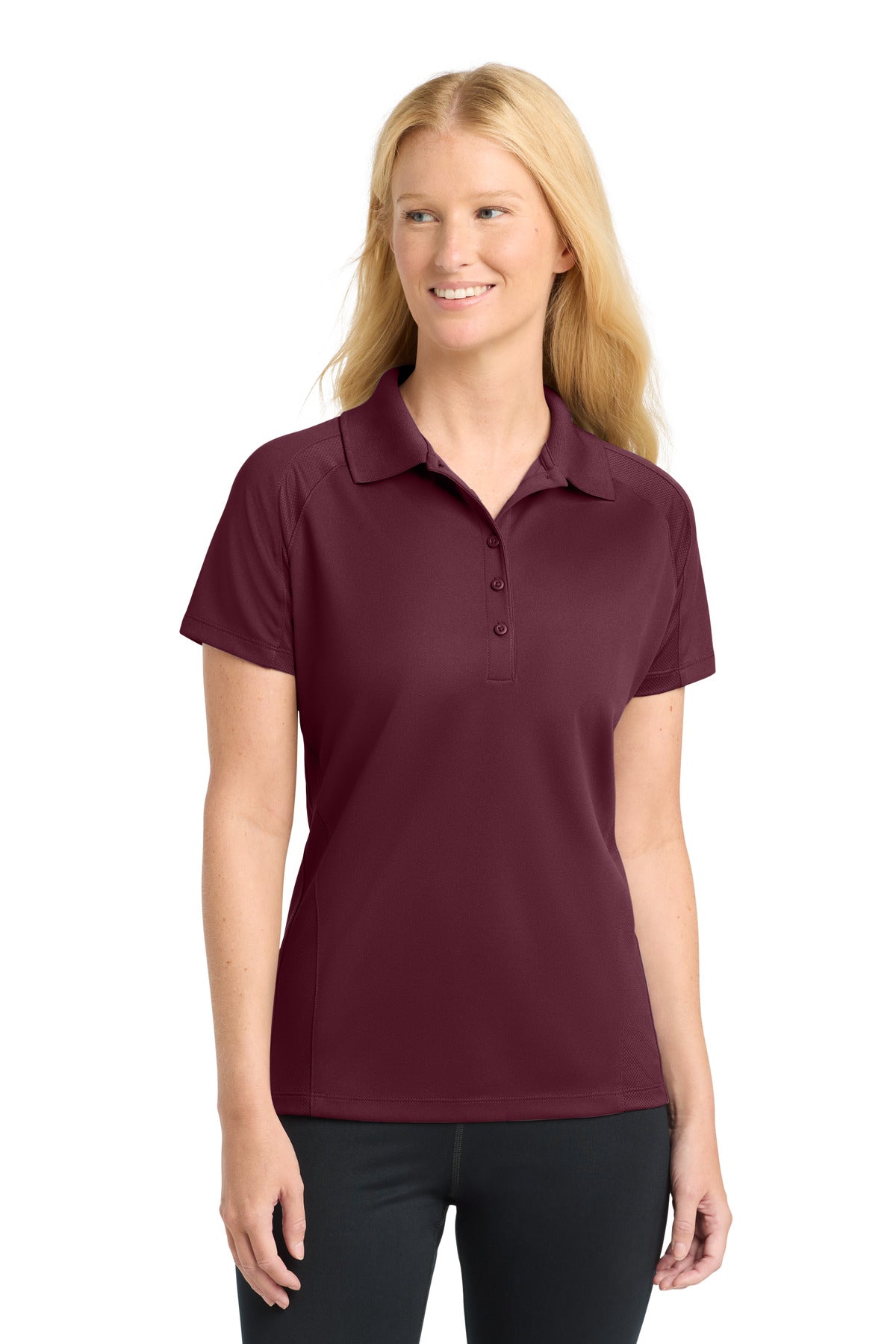 Sport-Tek ® Women's Dri-Mesh ® Pro Polo. L474