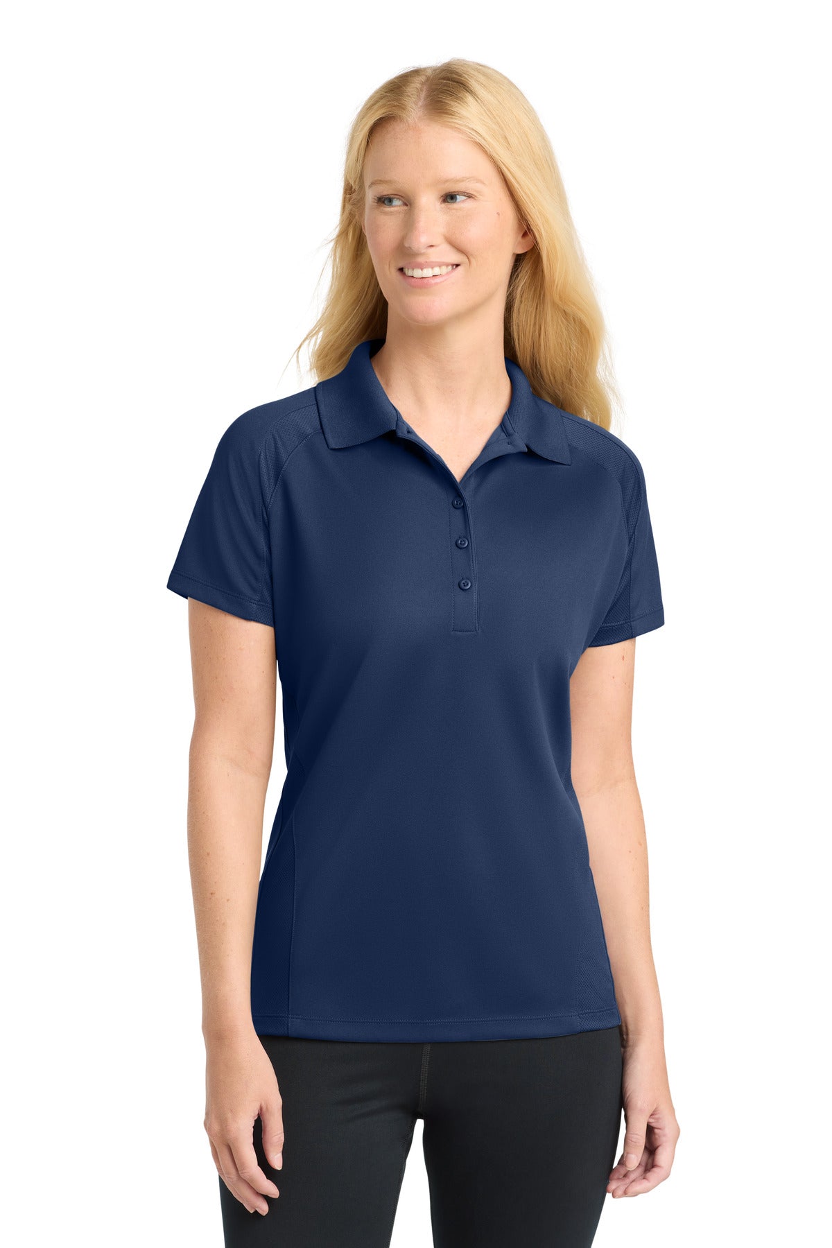 Sport-Tek ® Women's Dri-Mesh ® Pro Polo. L474