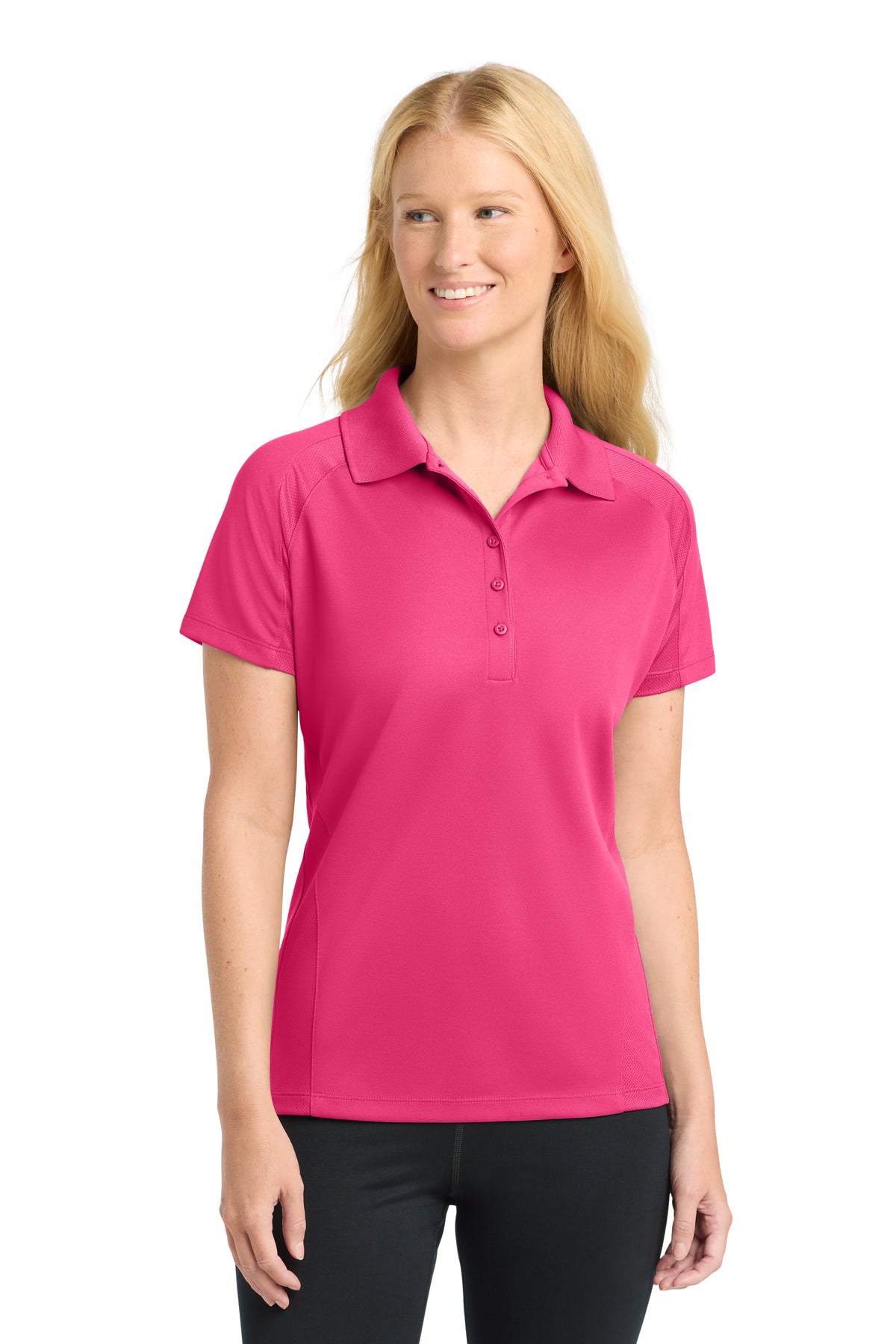 Sport-Tek ® Women's Dri-Mesh ® Pro Polo. L474