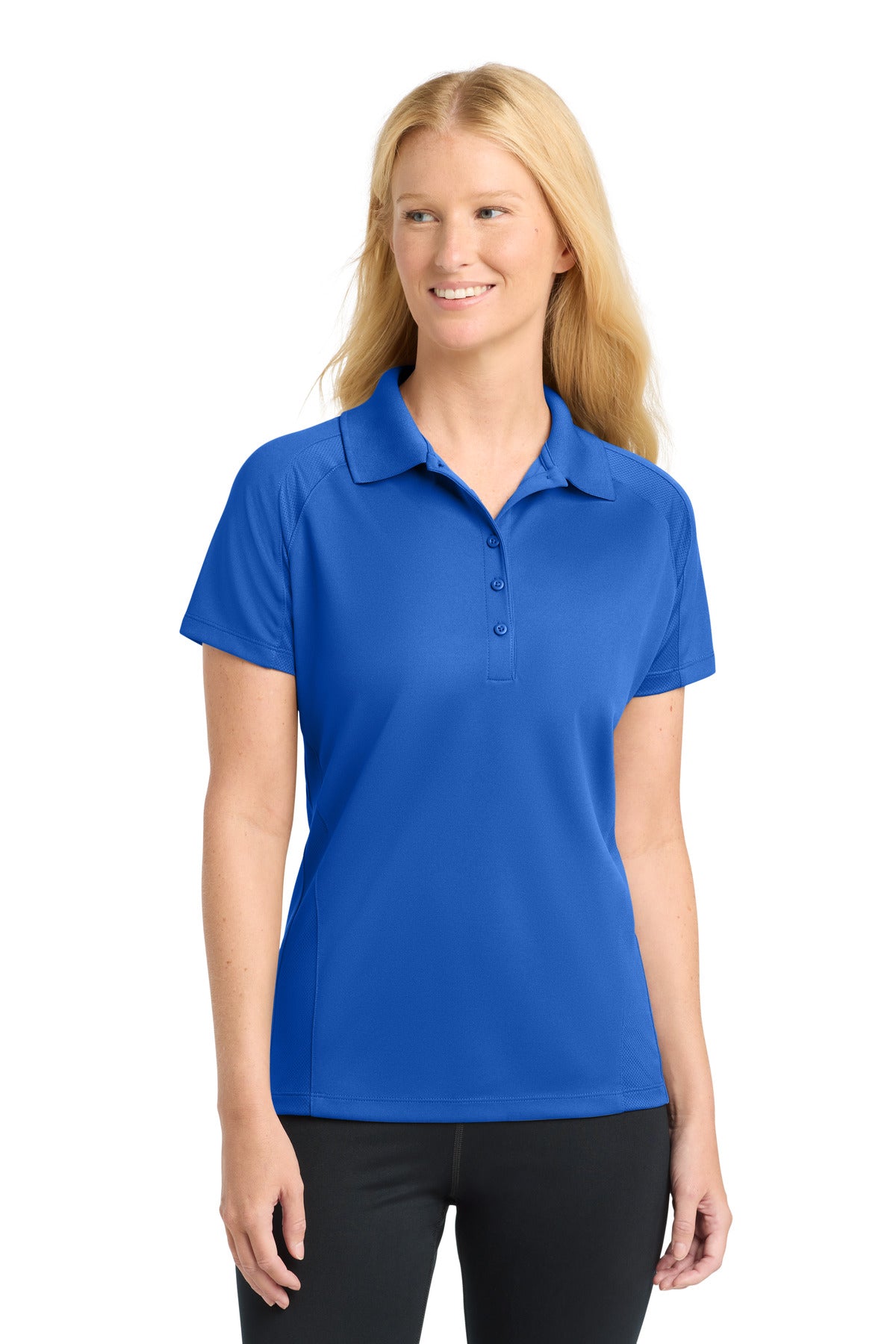 Sport-Tek ® Women's Dri-Mesh ® Pro Polo. L474