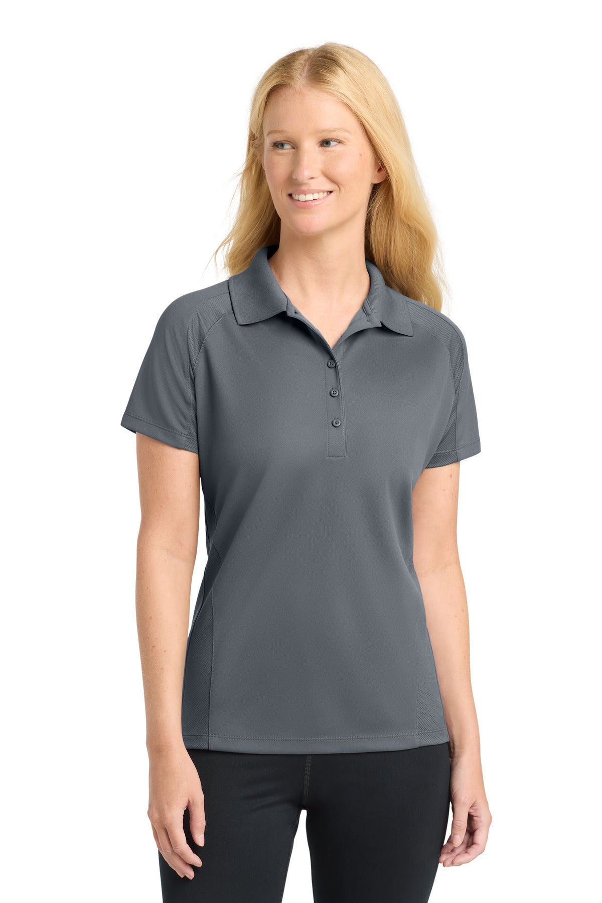 Sport-Tek ® Women's Dri-Mesh ® Pro Polo. L474
