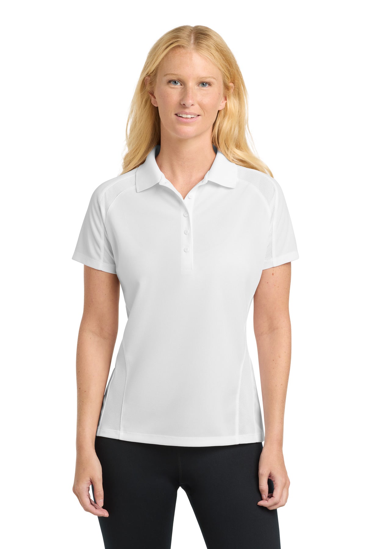 Sport-Tek ® Women's Dri-Mesh ® Pro Polo. L474