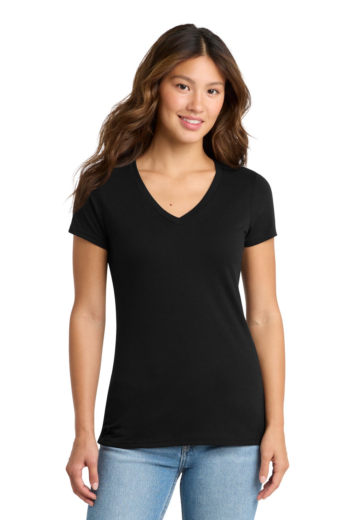 Port & Co ™ Women's Tri-Blend V-Neck Tee. LPC330V