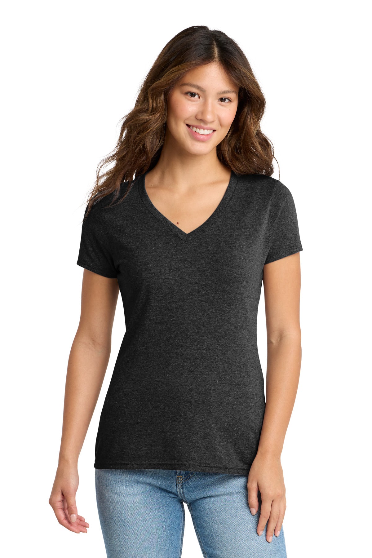 Port & Co ™ Women's Tri-Blend V-Neck Tee. LPC330V