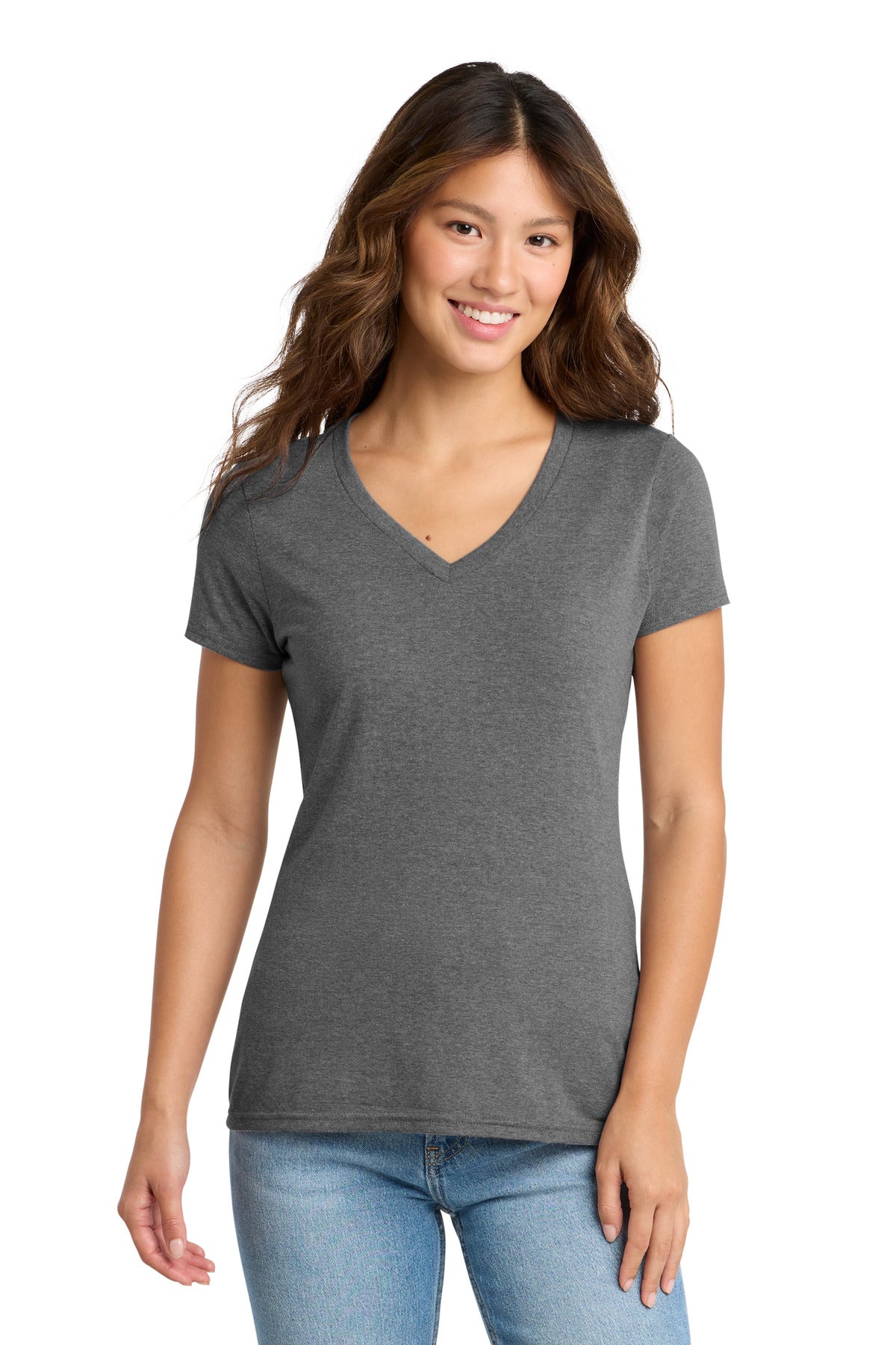Port & Co ™ Women's Tri-Blend V-Neck Tee. LPC330V