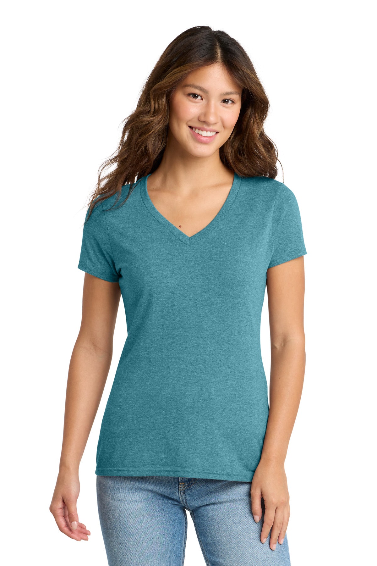 Port & Co ™ Women's Tri-Blend V-Neck Tee. LPC330V