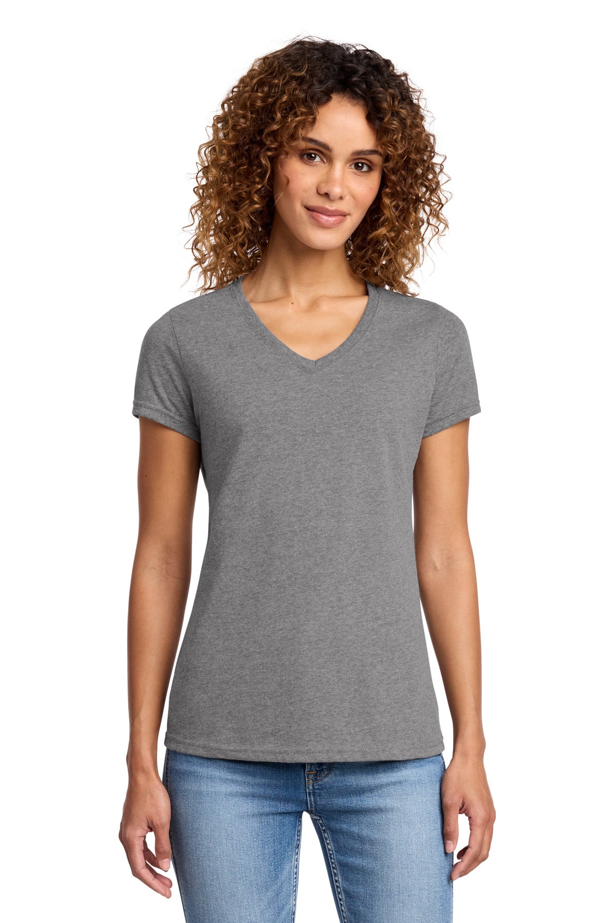 Port & Co ™ Women's Fan Favorite ™ Blend V-Neck Tee. LPC455V
