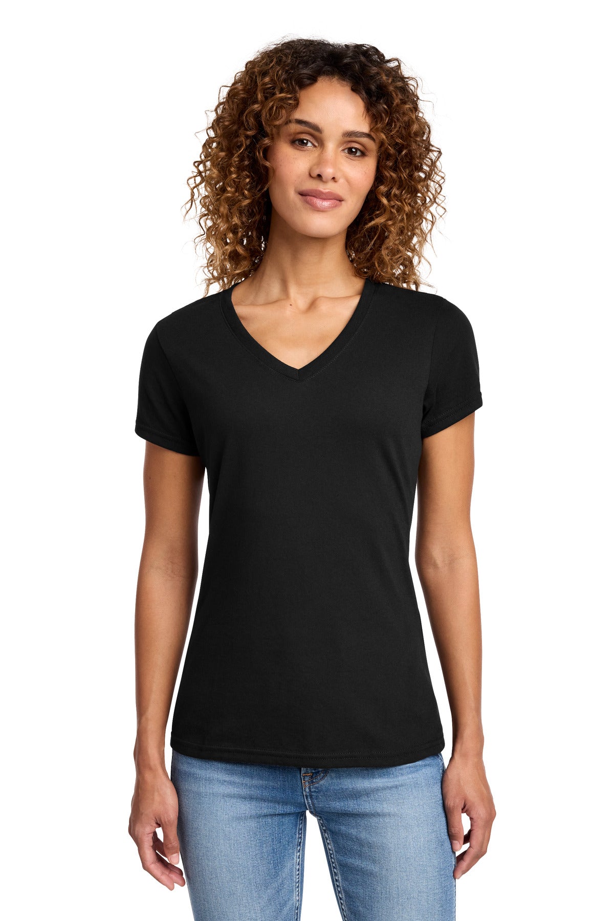 Port & Co ™ Women's Fan Favorite ™ Blend V-Neck Tee. LPC455V