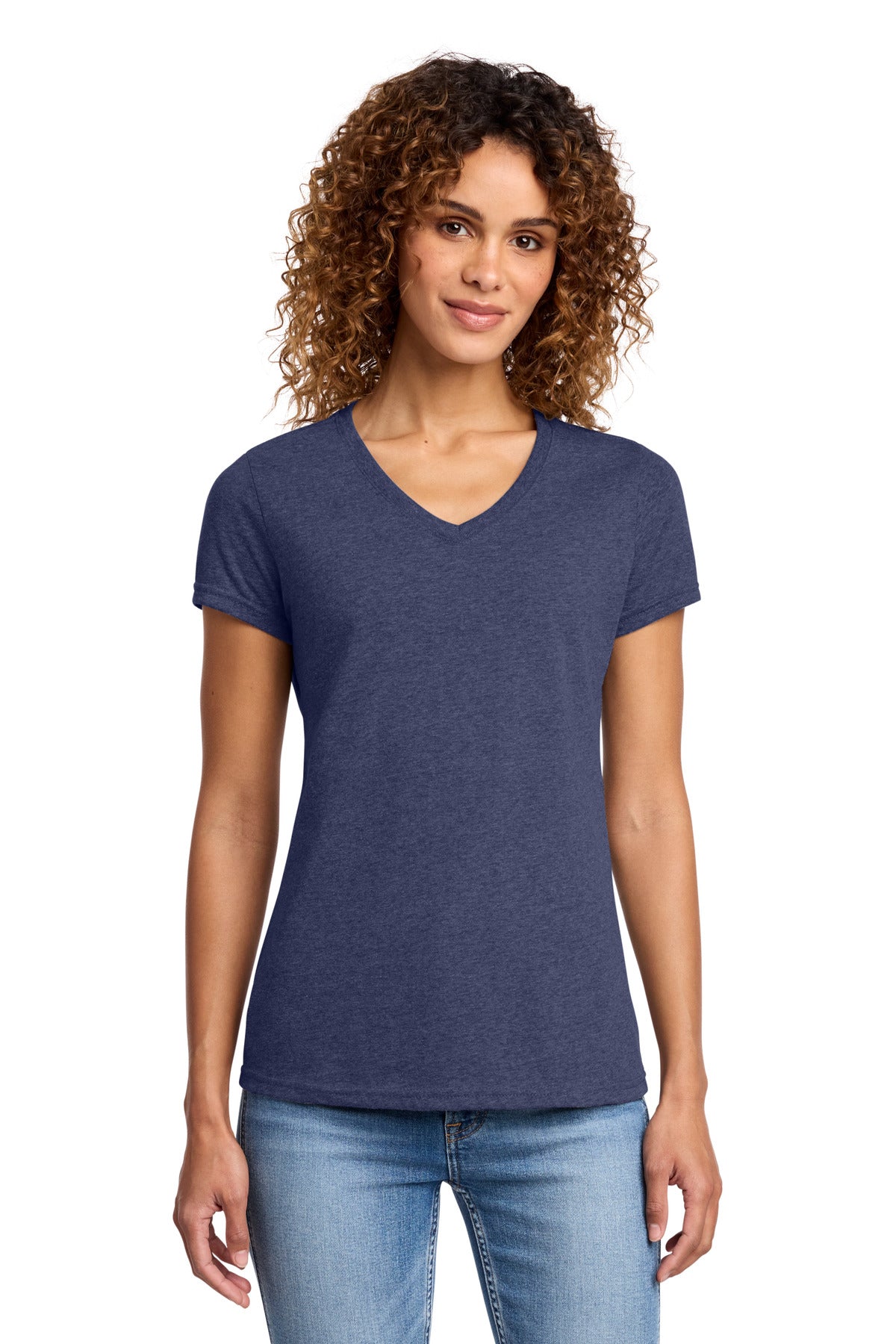 Port & Co ™ Women's Fan Favorite ™ Blend V-Neck Tee. LPC455V