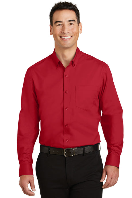 Port Authority® SuperPro™ Twill Shirt. S663
