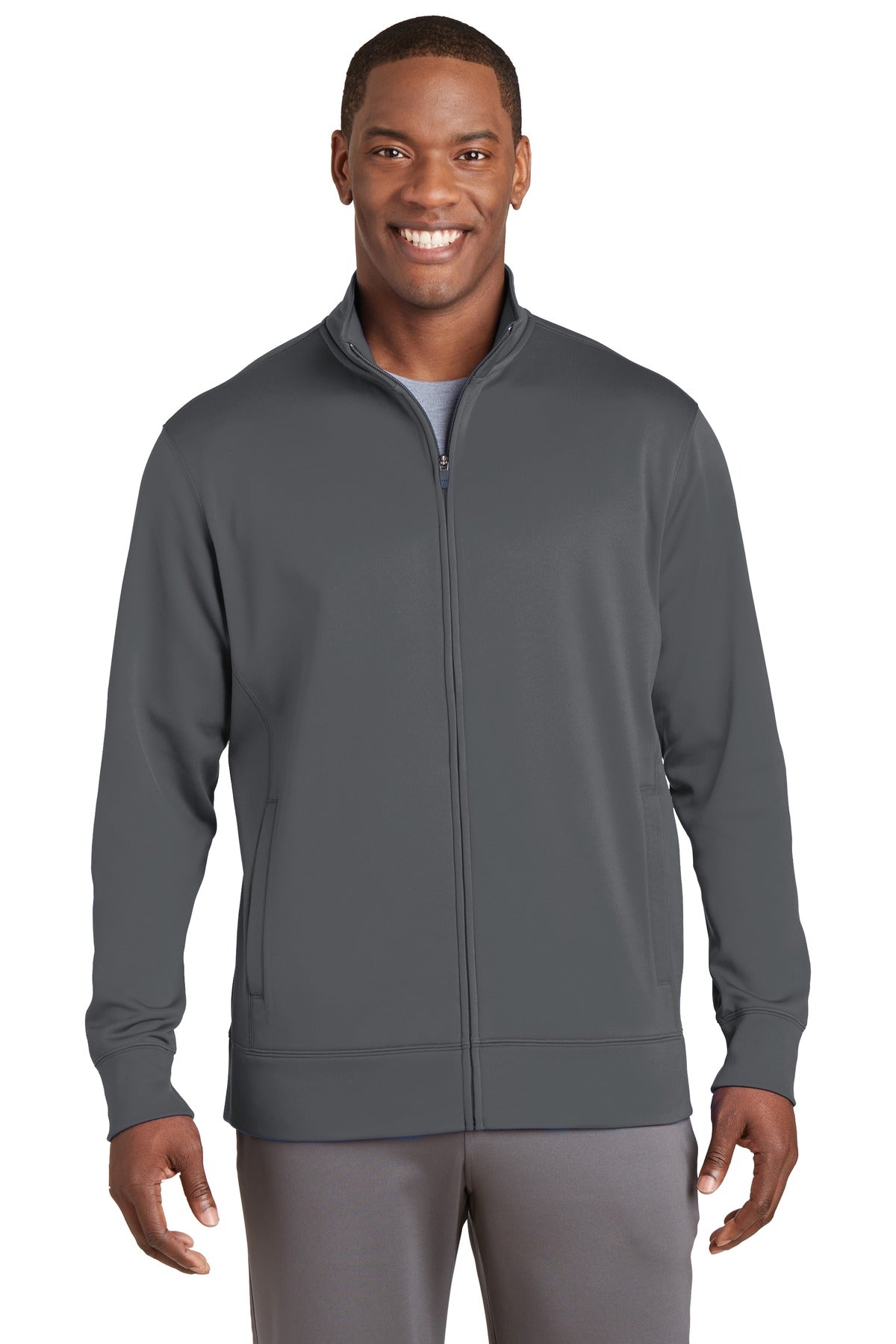 Sport-Tek® Sport-Wick® Fleece Full-Zip Jacket. ST241