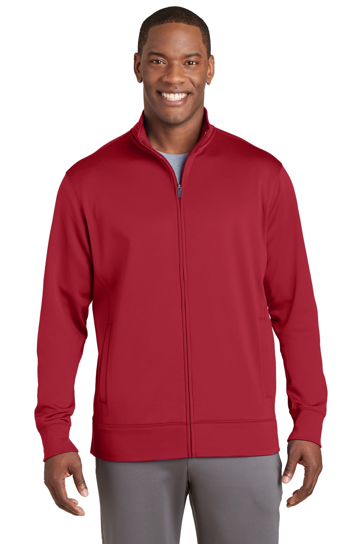 Sport-Tek® Sport-Wick® Fleece Full-Zip Jacket. ST241