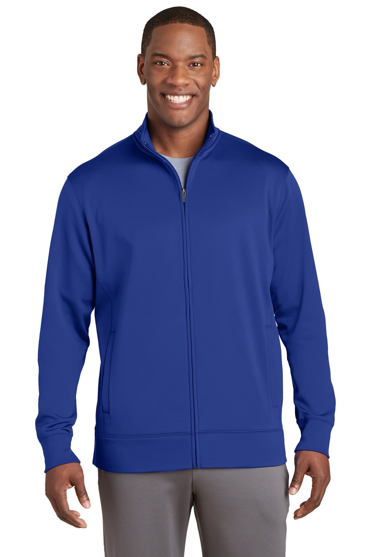 Sport-Tek® Sport-Wick® Fleece Full-Zip Jacket. ST241