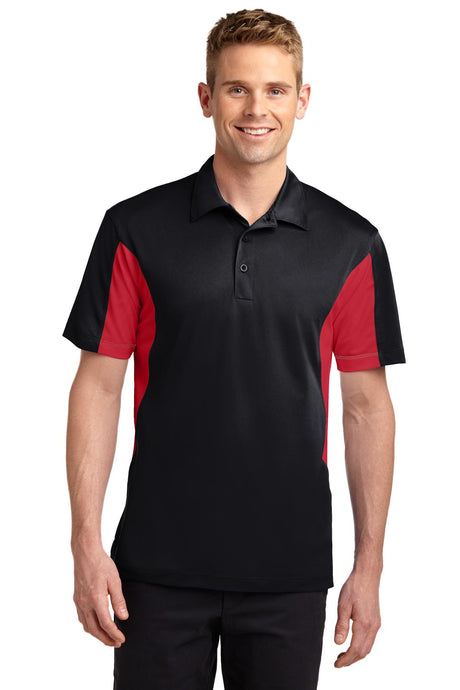 Sport-Tek® Tall Side Blocked Micropique Sport-Wick® Polo. TST655