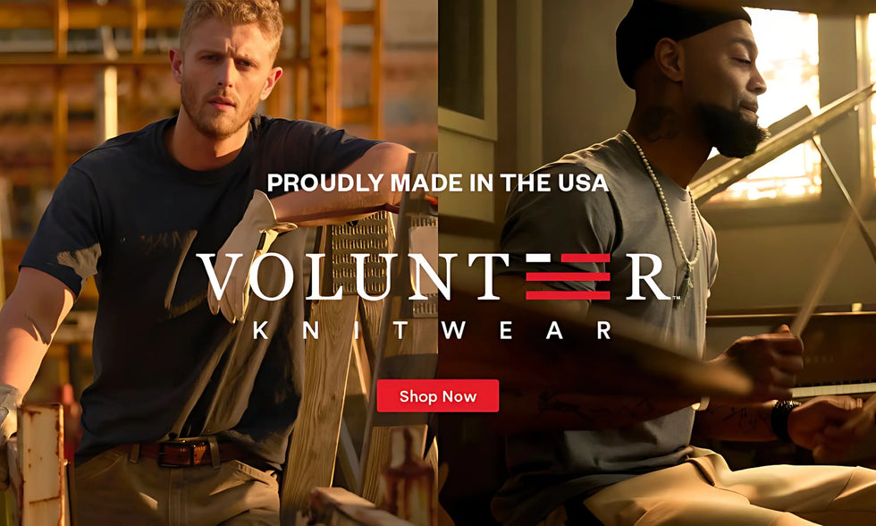 Volunter Knitwear - Proudly Made in USA