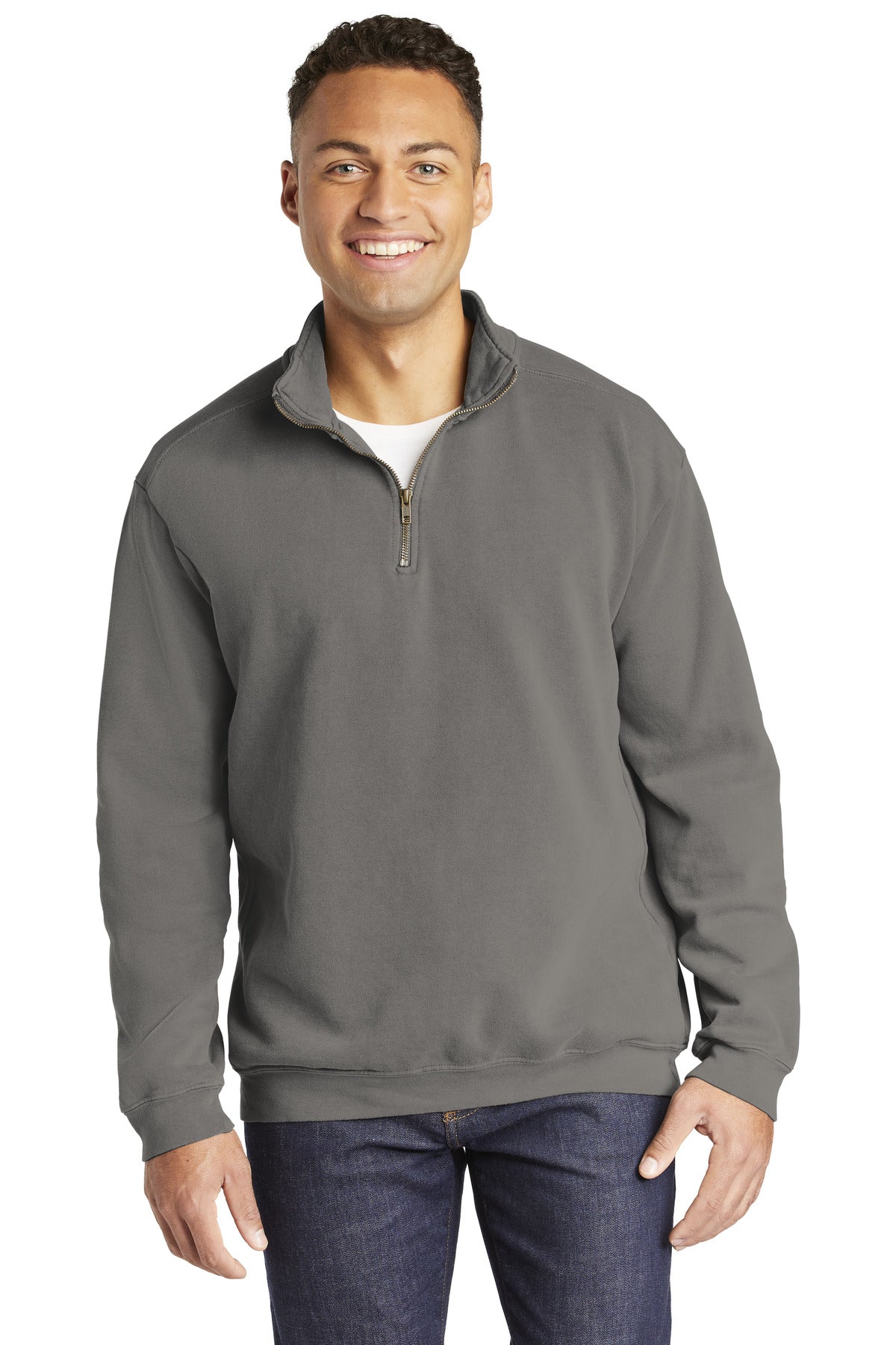 COMFORT COLORS ® Ring Spun 1/4-Zip Sweatshirt. 1580