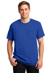 Jerzees® -  Dri-Power® 50/50 Cotton/Poly Pocket T-Shirt.  29MP