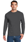 Hanes® Beefy-T® -  100% Cotton Long Sleeve T-Shirt.  5186