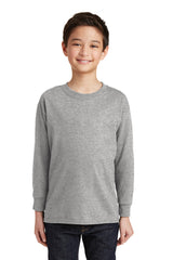 Gildan® Youth Heavy Cotton™ 100% Cotton Long Sleeve T-Shirt. 5400B