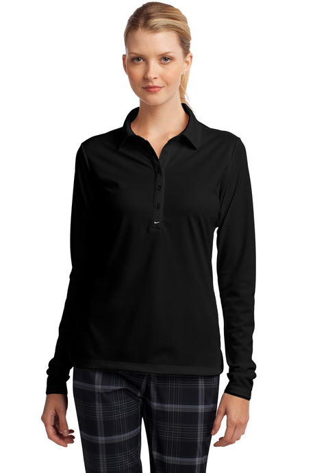 Nike Ladies Long Sleeve Dri-FIT Stretch Tech Polo. 545322